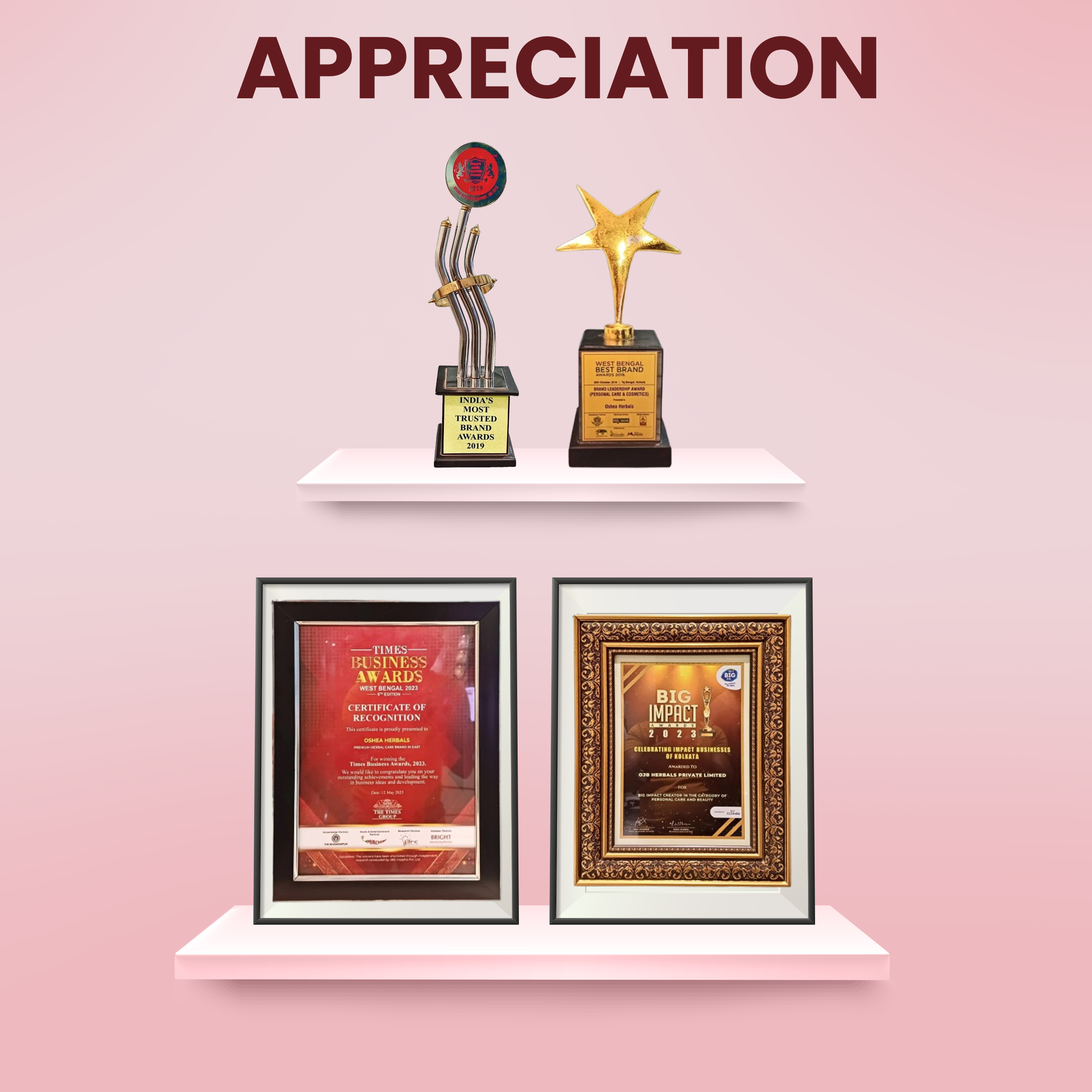  Awards Phytowash Luxury Face wash Phytowash Silk Touch Luxury Body wash Oshea Herbals