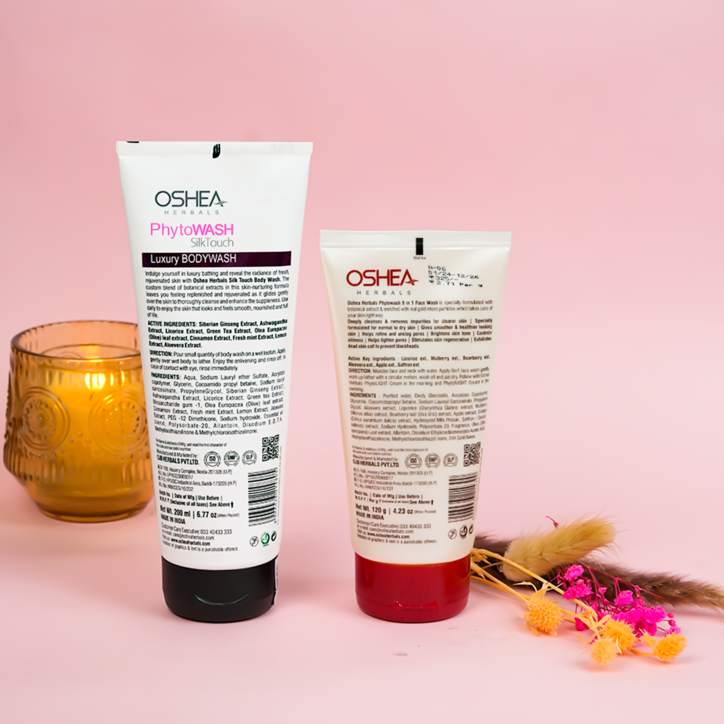 Back Phytowash Luxury Face wash Phytowash Silk Touch Luxury Body wash