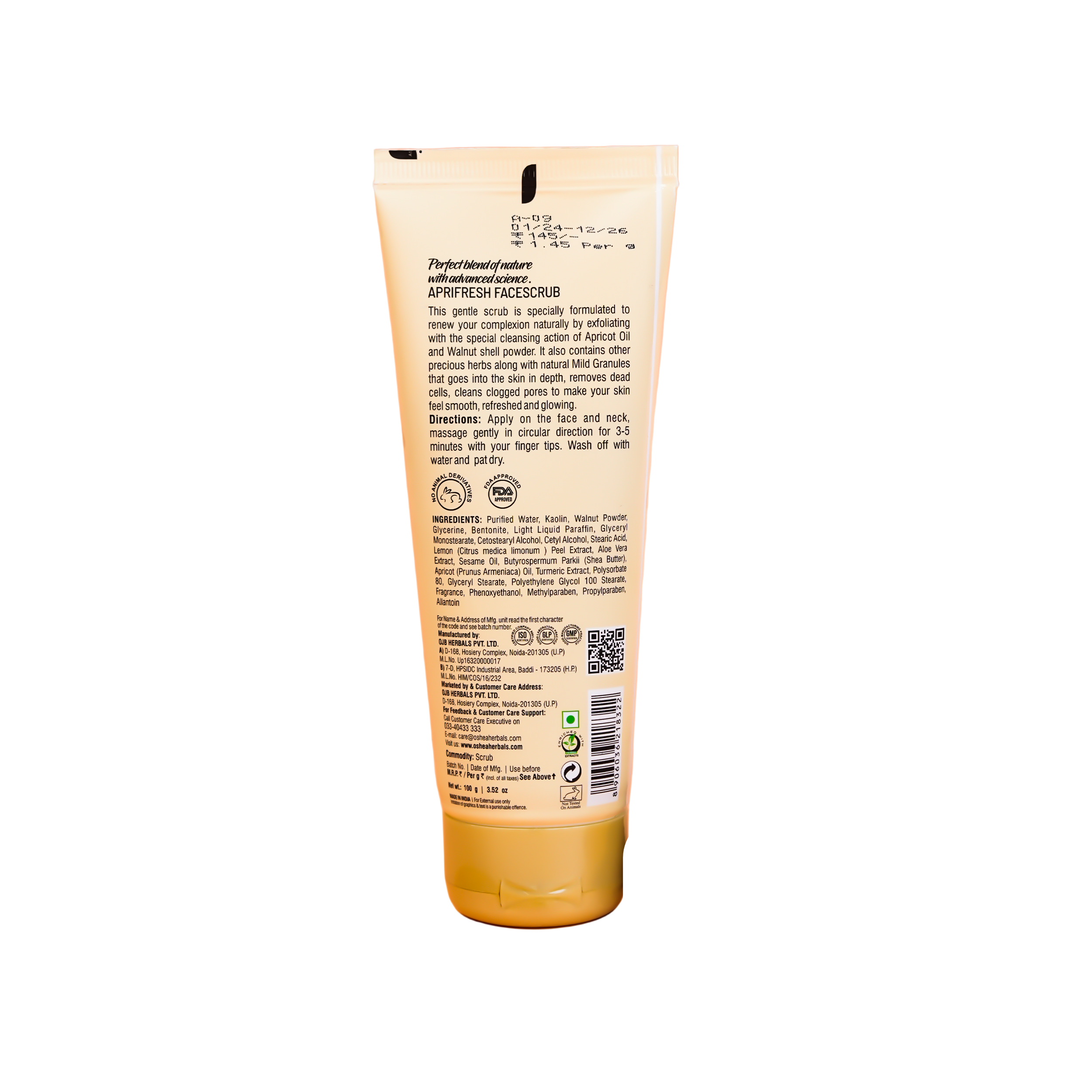 Aprifresh Apricot Face Scrub