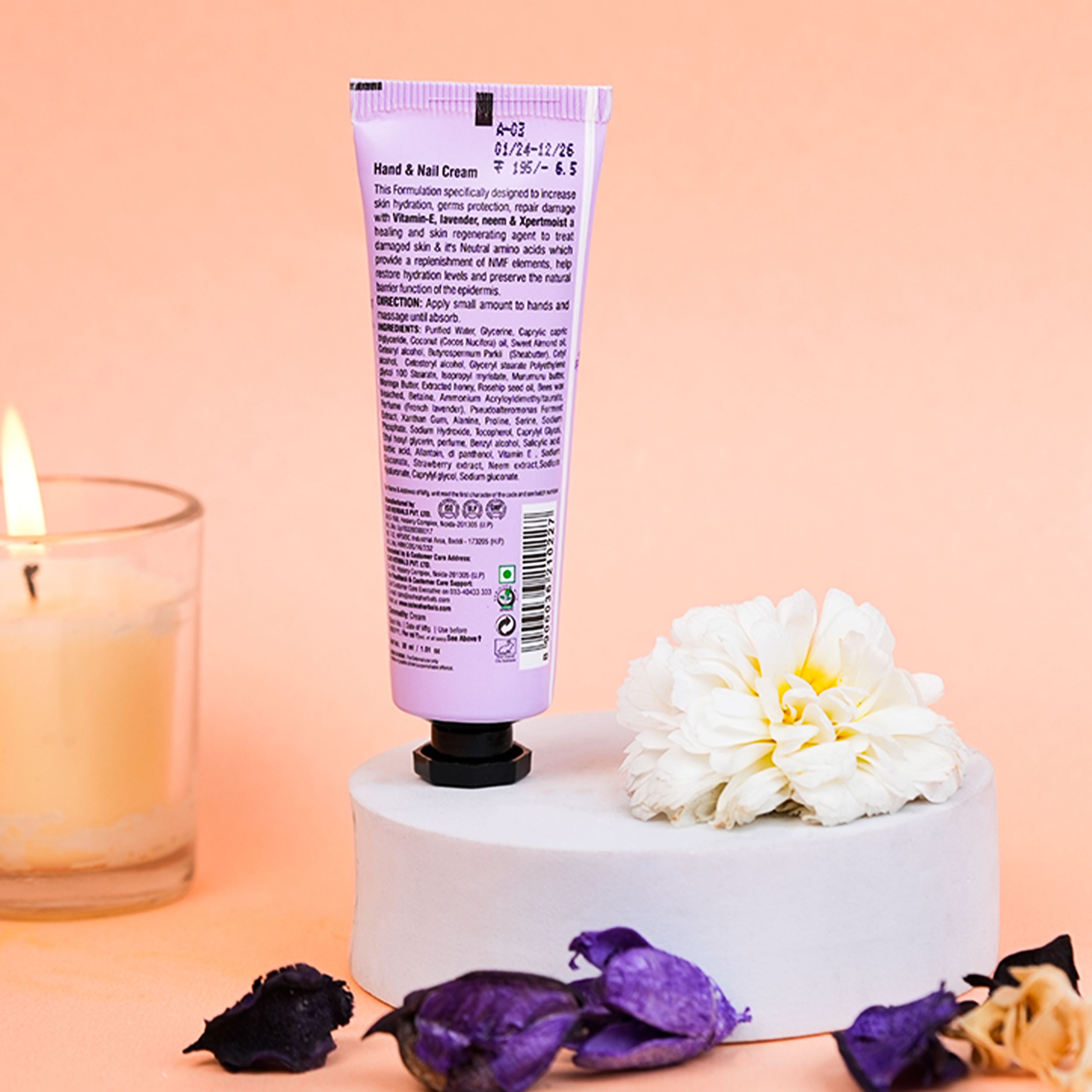 French Lavender & Vitamin -E Hand Cream & Nail Cream