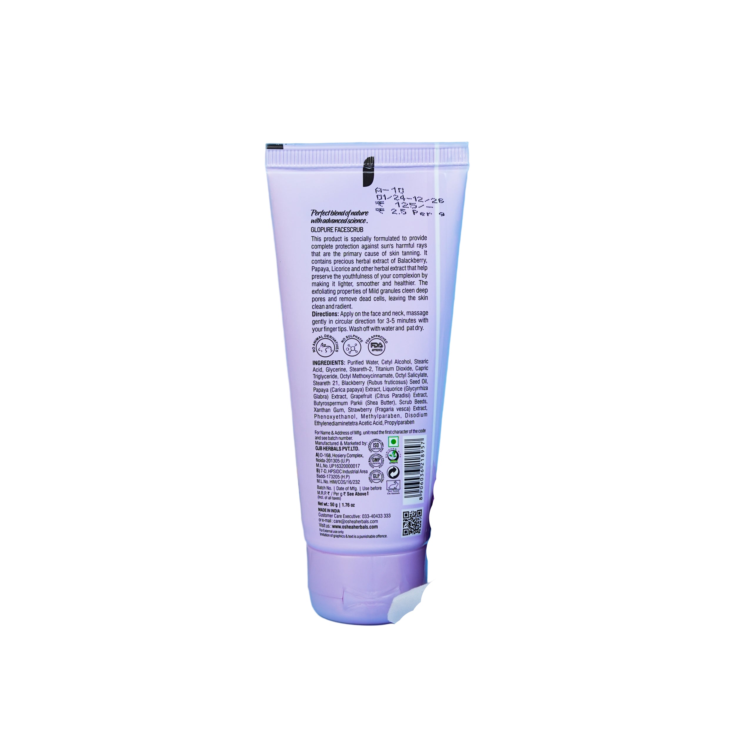 Glopure Lightening FaceScrub
