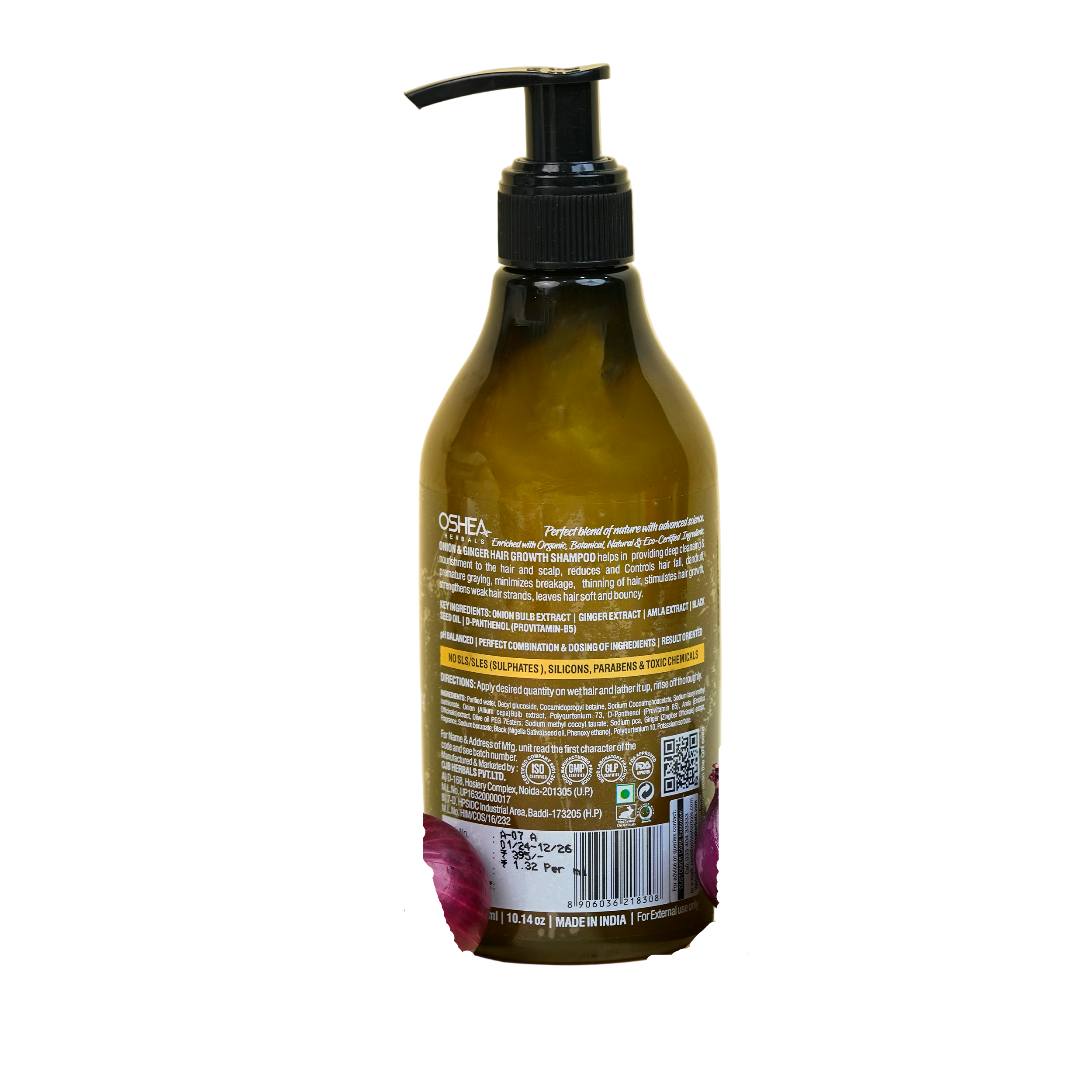 Onion And Ginger Hair Growth Shampoo