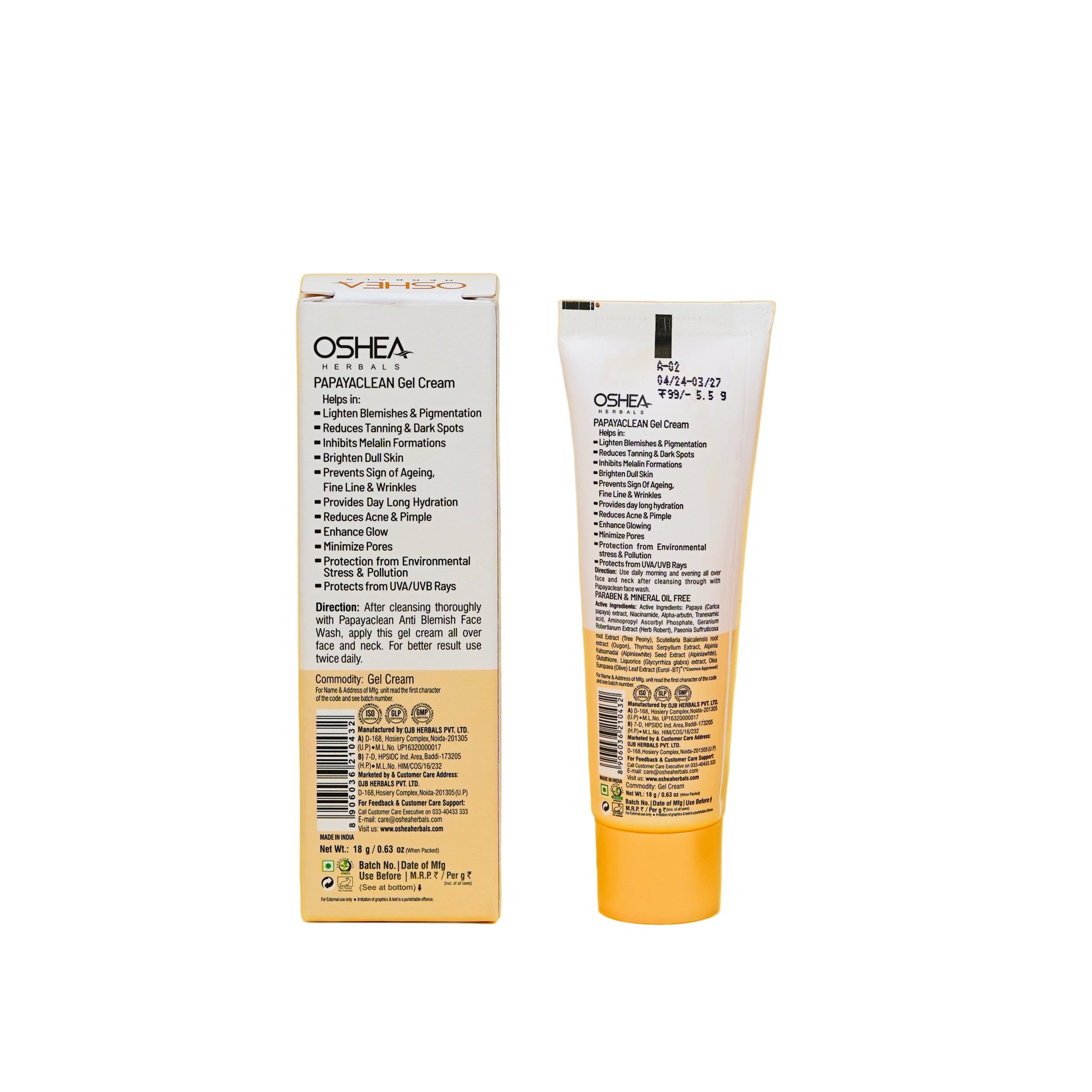 Papaya Clean 11 in One Gel Cream with SPF-25 | PA+++