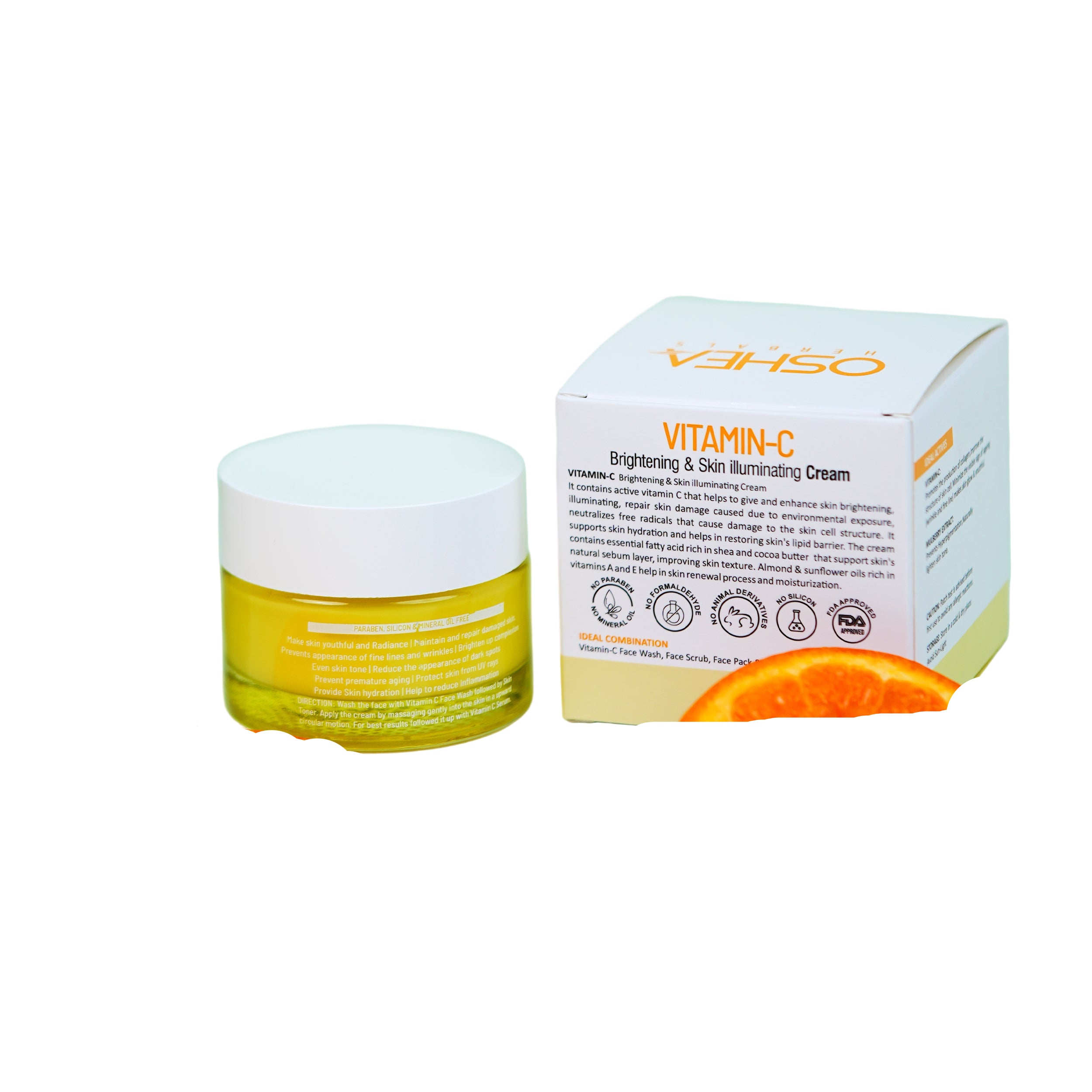 Vitamin C brightening and skin illuminating Cream