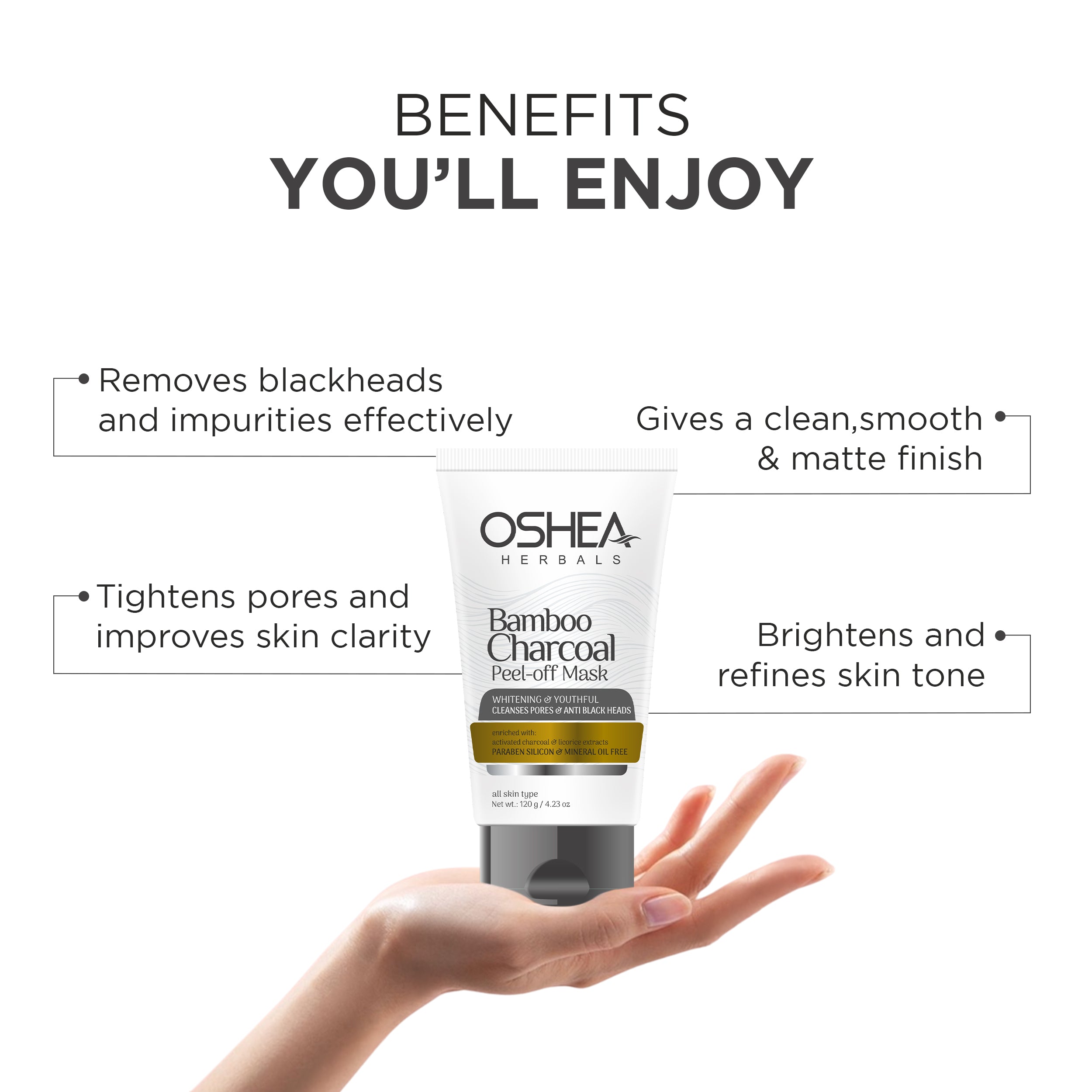 Bamboo Charcoal Peel Off Mask