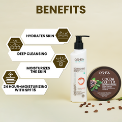 Cocoa Butter Body Butter + Sheasoft Fairness Lotion Combo