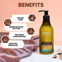  Benefits Keratin Hair Repair Shampoo Oshea Herbals
