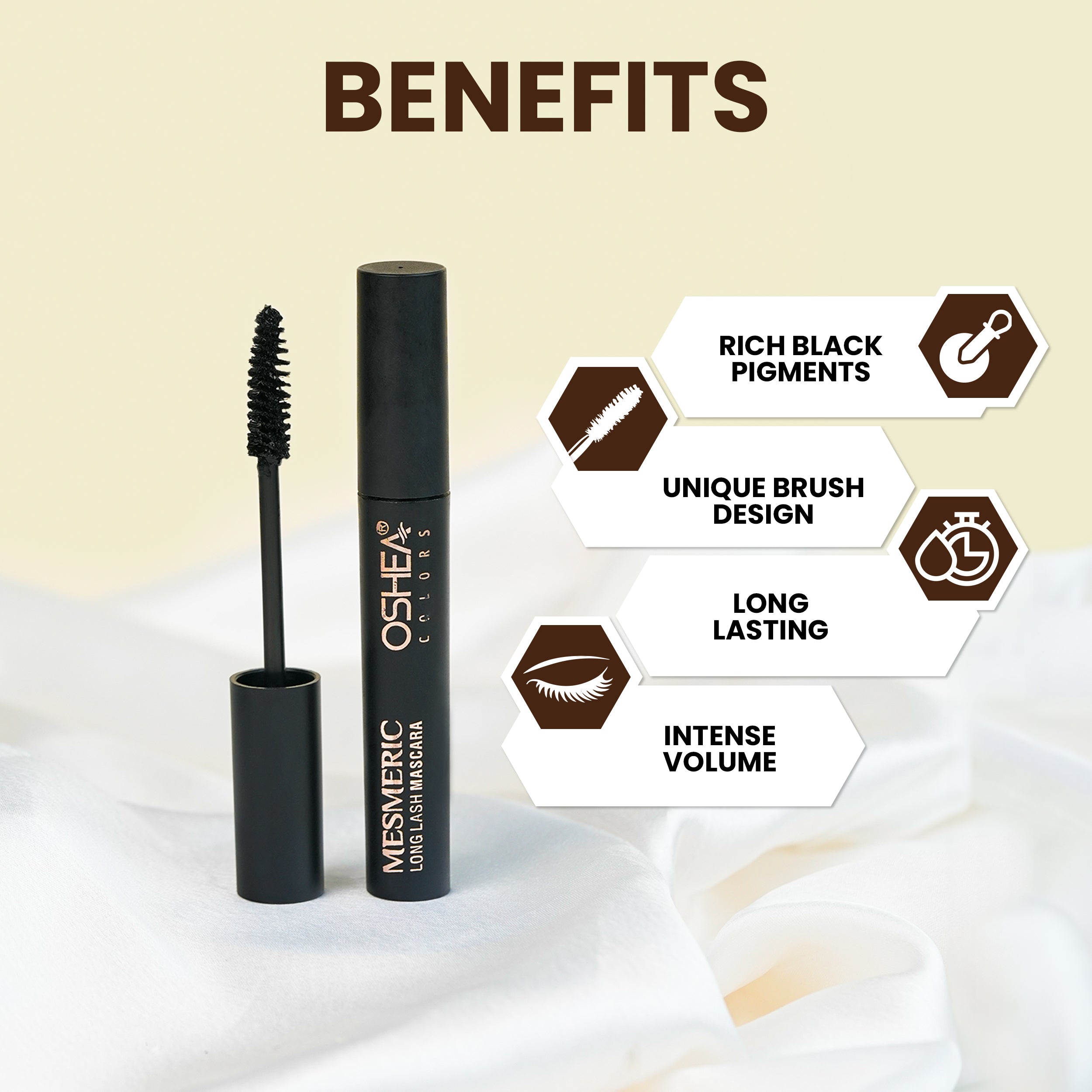 Benefits Mesmeric Long Lash Mascara Oshea Herbals