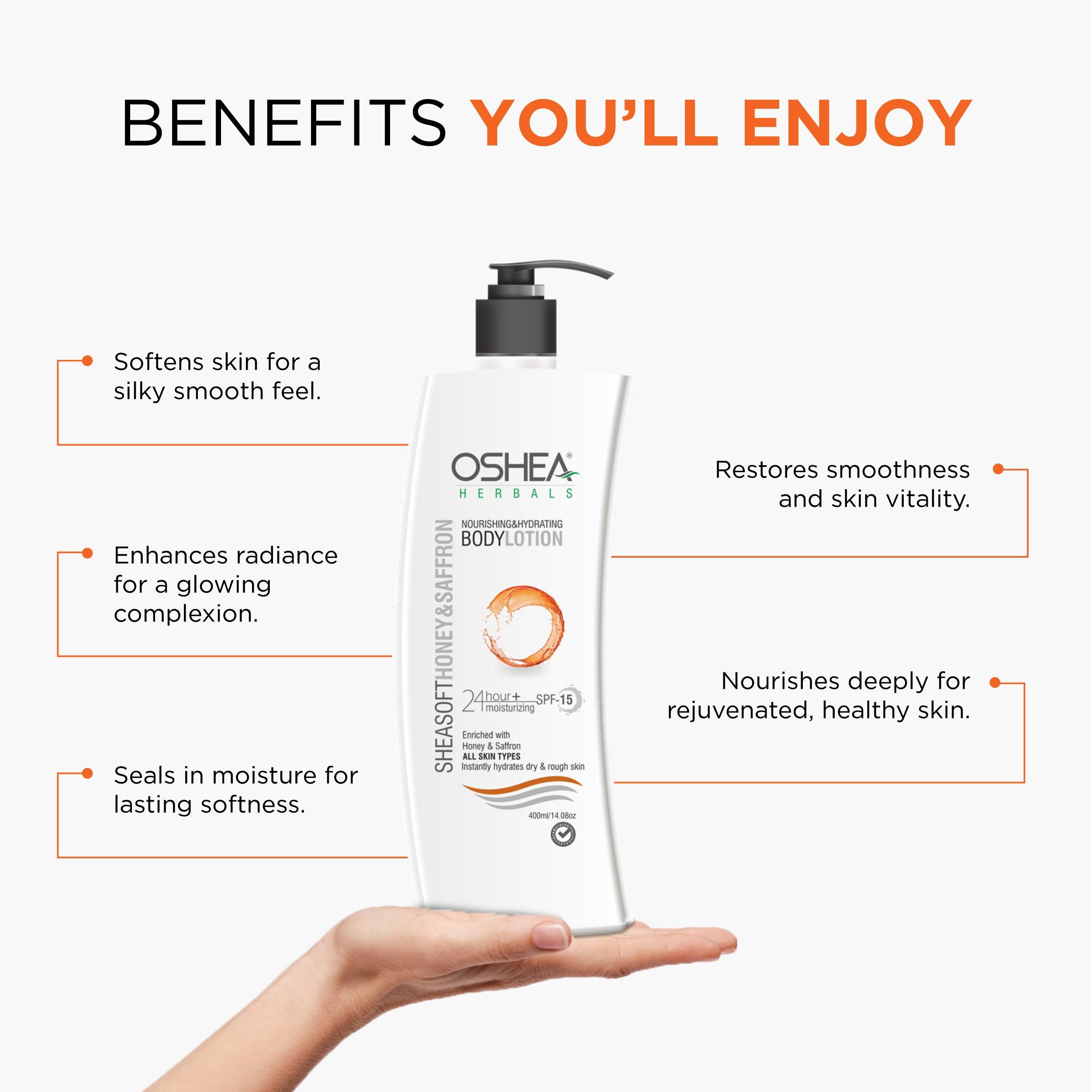 Sheasoft Honey & Saffron Body Lotion