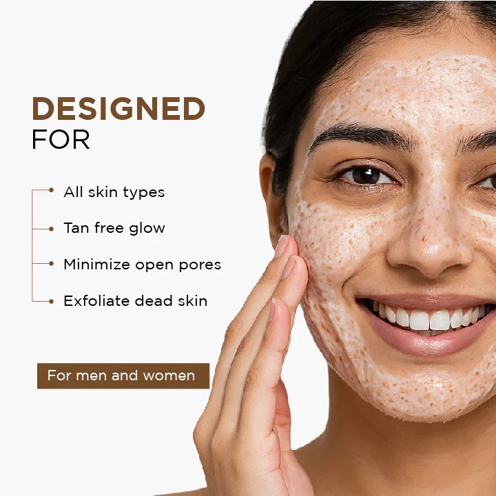 Radiance D-Tan Face Scrub