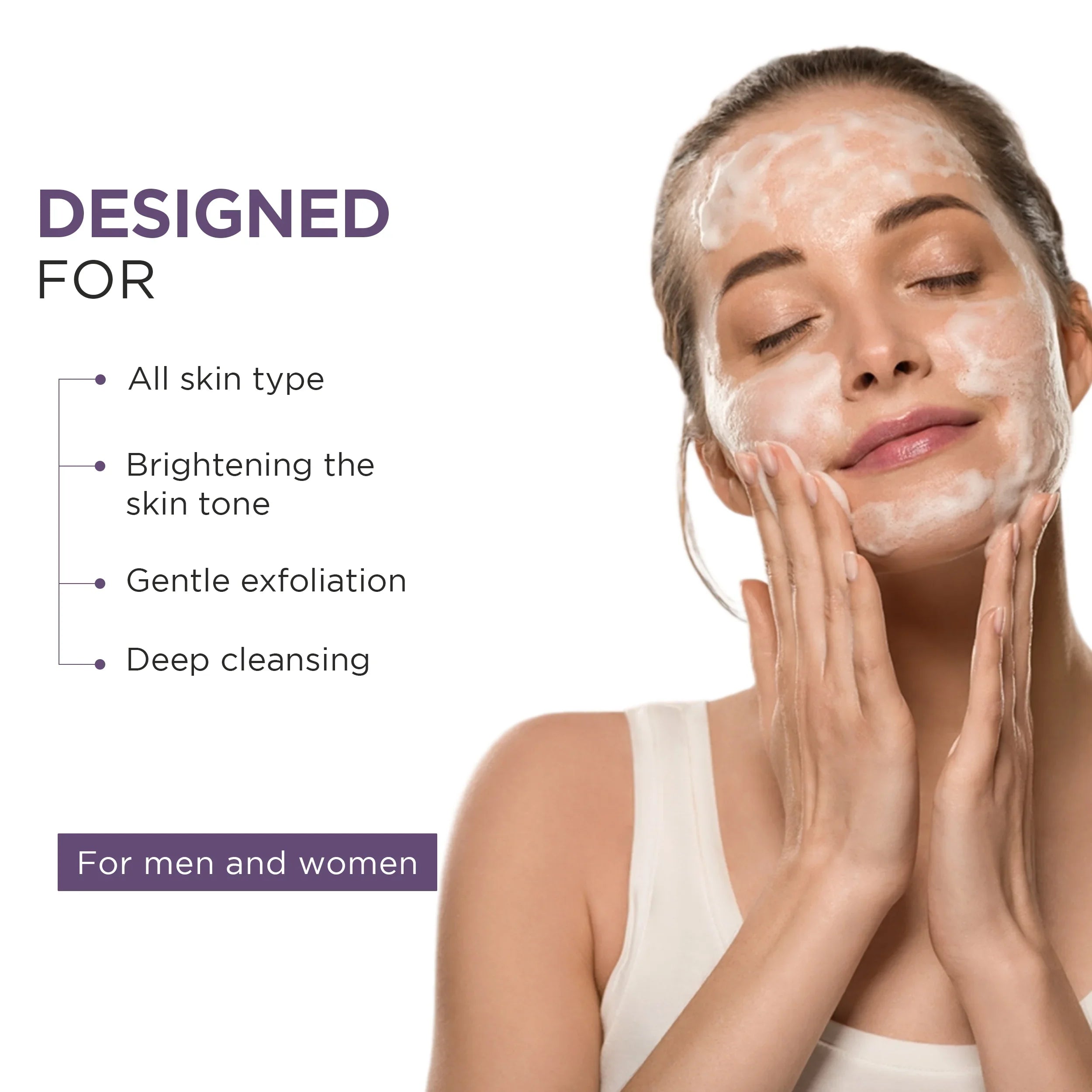 Glopure Lightening and Brightening Foaming Cleanser