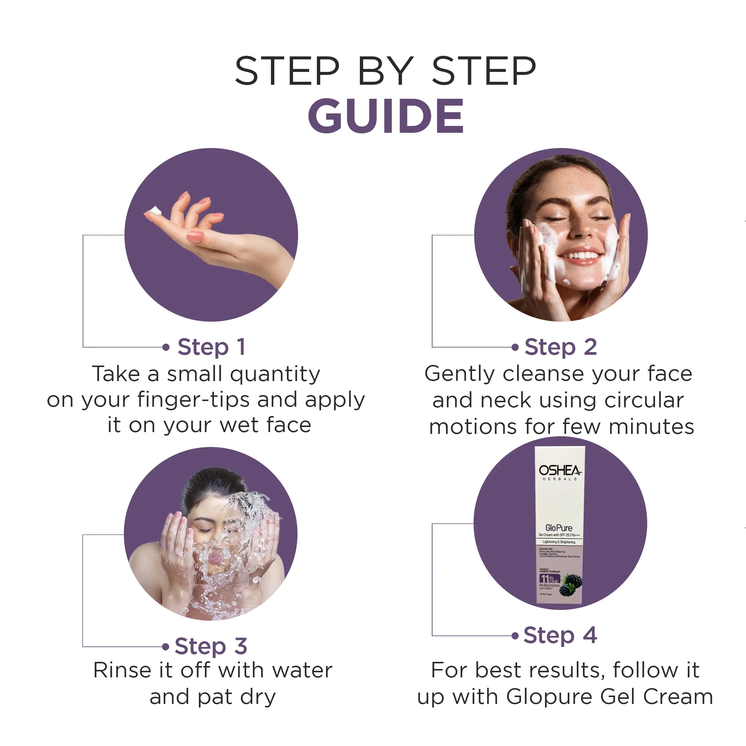 Glopure Lightening and Brightening Foaming Cleanser