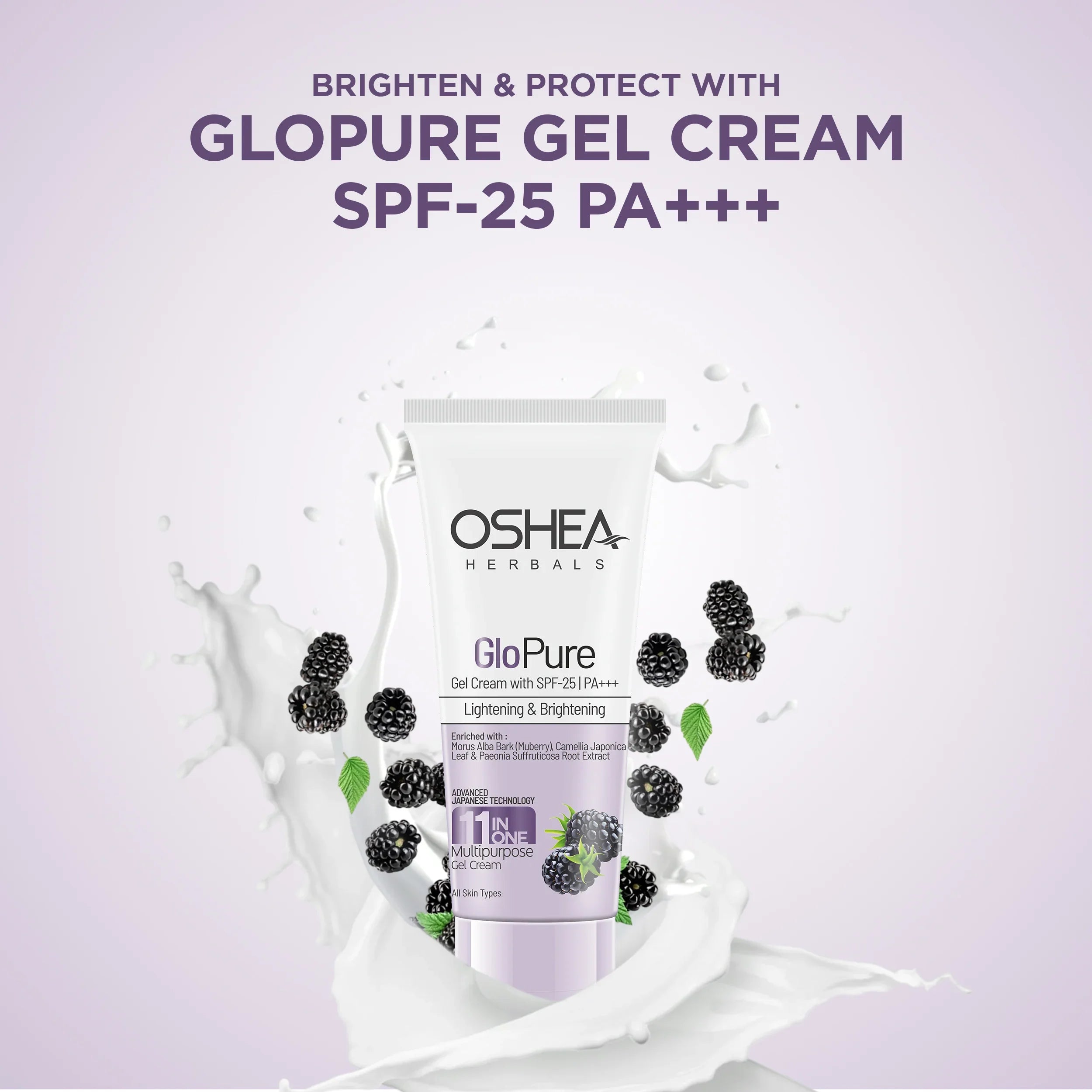 Glopure 11 in One Gel Cream with SPF-25 | PA+++
