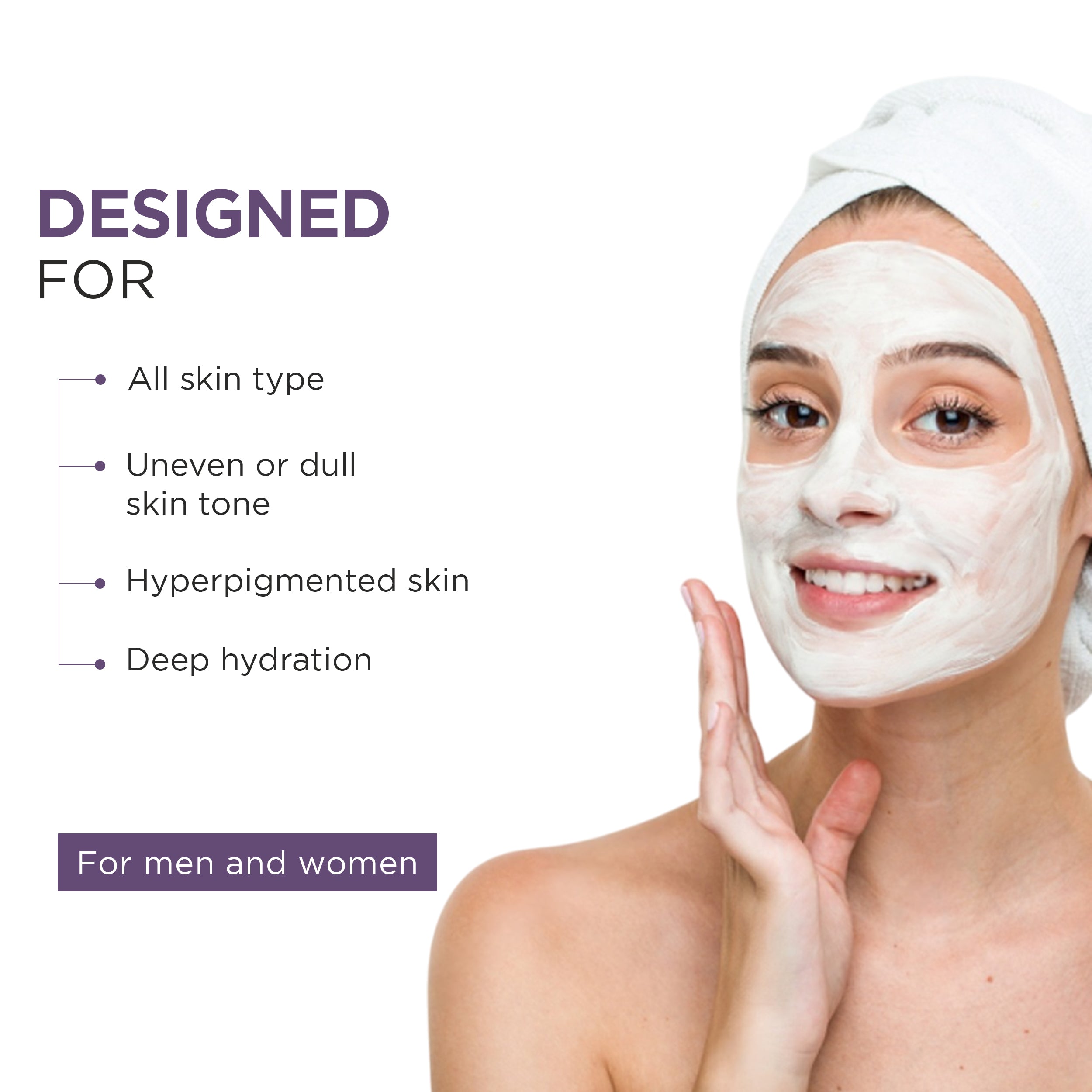 Glopure Lightening Facewash - 50GM