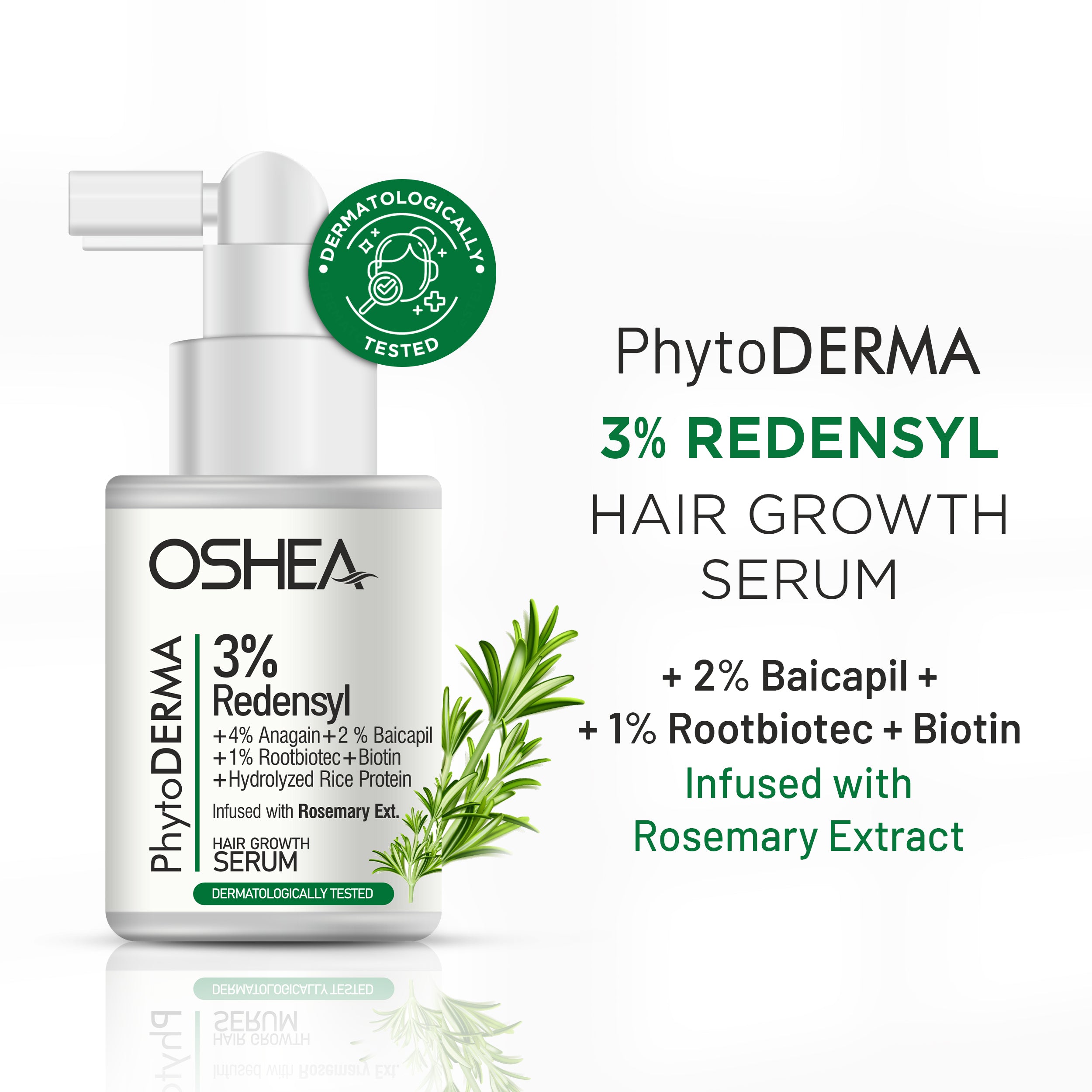 Hair Growth Serum with Redensyl and Rosemary