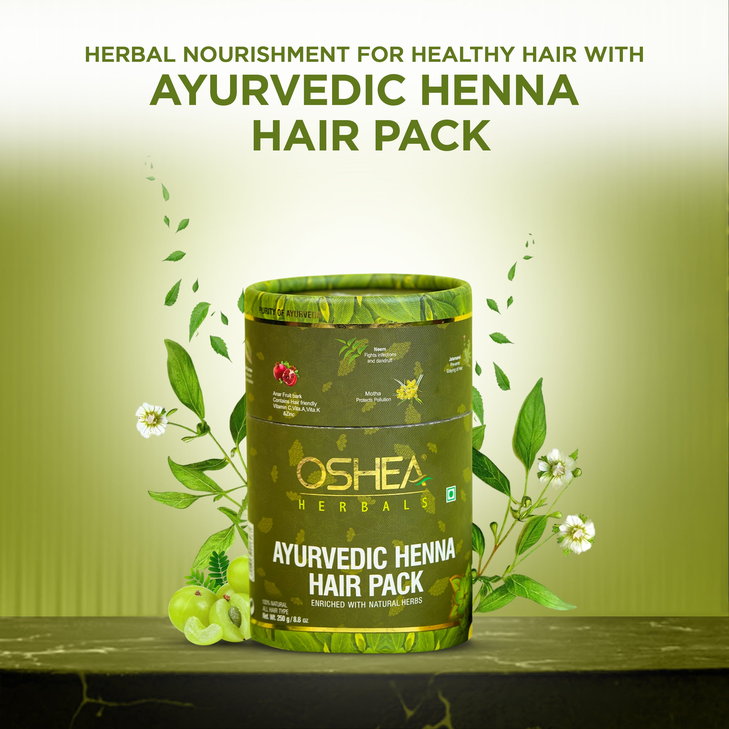 Natural Henna Hair Pack