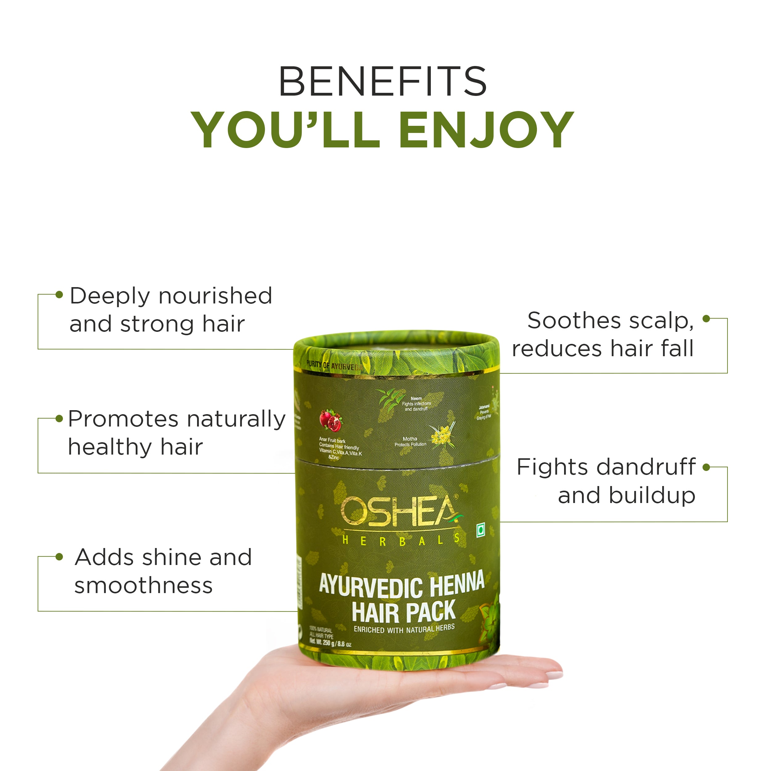 Natural Henna Hair Pack