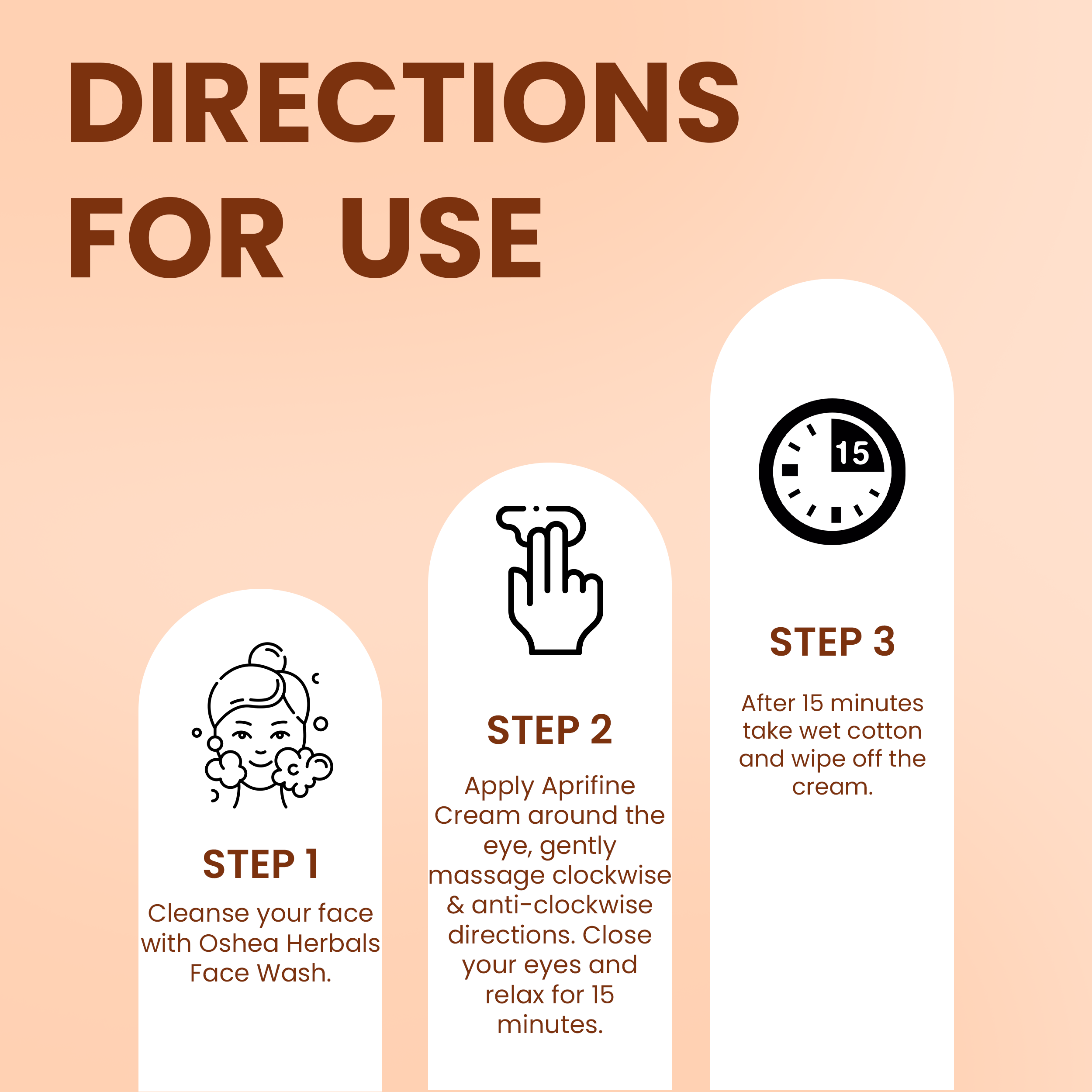 Aprifine Apricot Cream for Under Eye Dark Circle - Oshea Herbals