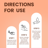  How To Use Hand Cream & Nail Cream Combo Pack 4 Oshea Herbals