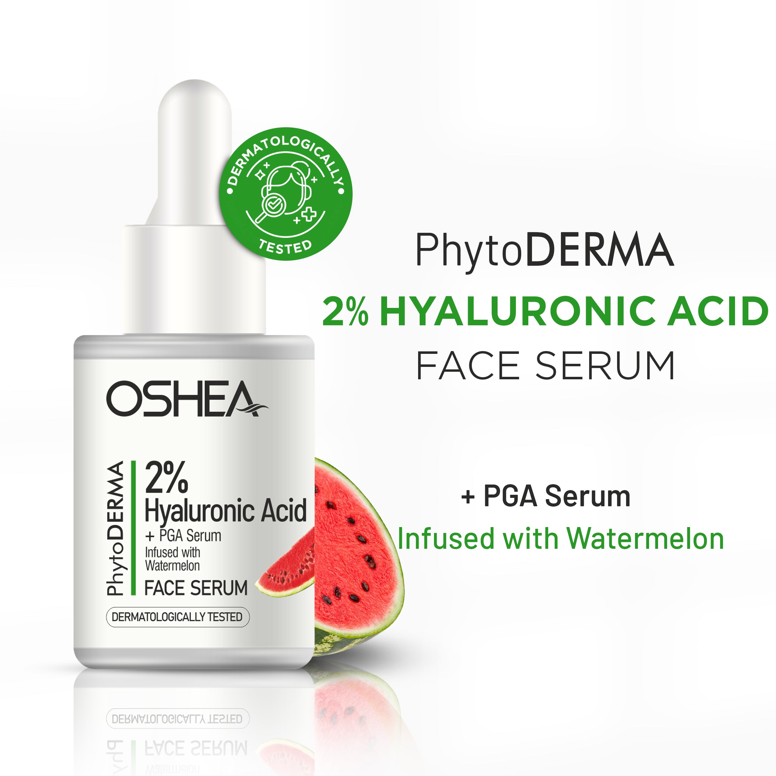 Hyaluronic Acid PGA Face Serum for Deep Hydration and Plump Skin