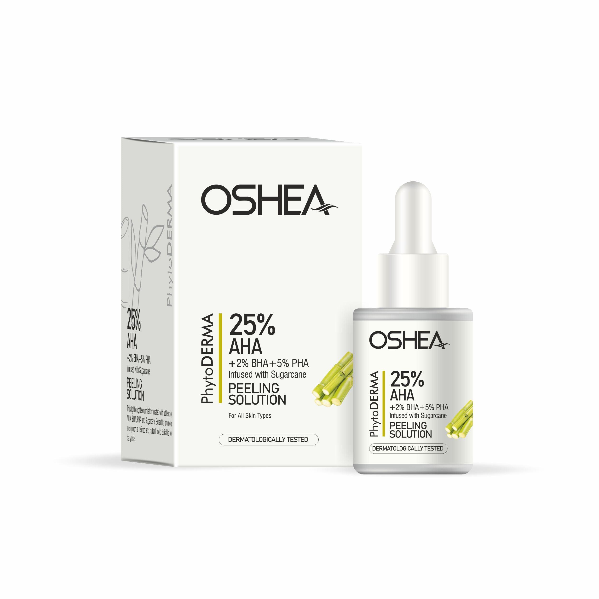 Face Peeling Solution - 25% AHA + 2% BHA + 5% PHA infused with sugarcane