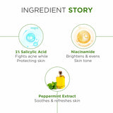 PhytoDERMA 1% Salicylic Acid SPF-50 PA+++ Sunscreen Gel