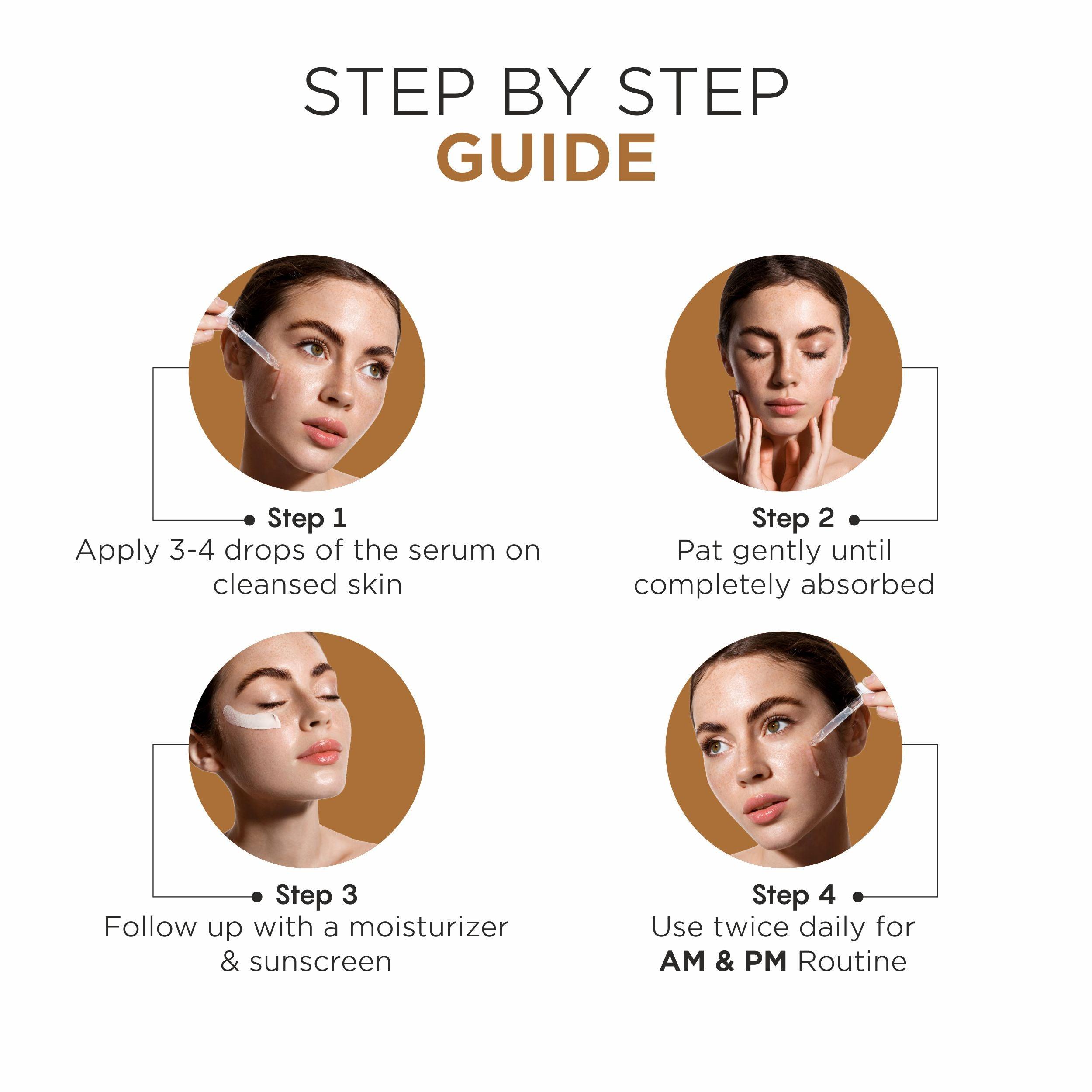 Face Serum - 10% Glycolic Acid + 2% Niacinamide infused with Kiwi