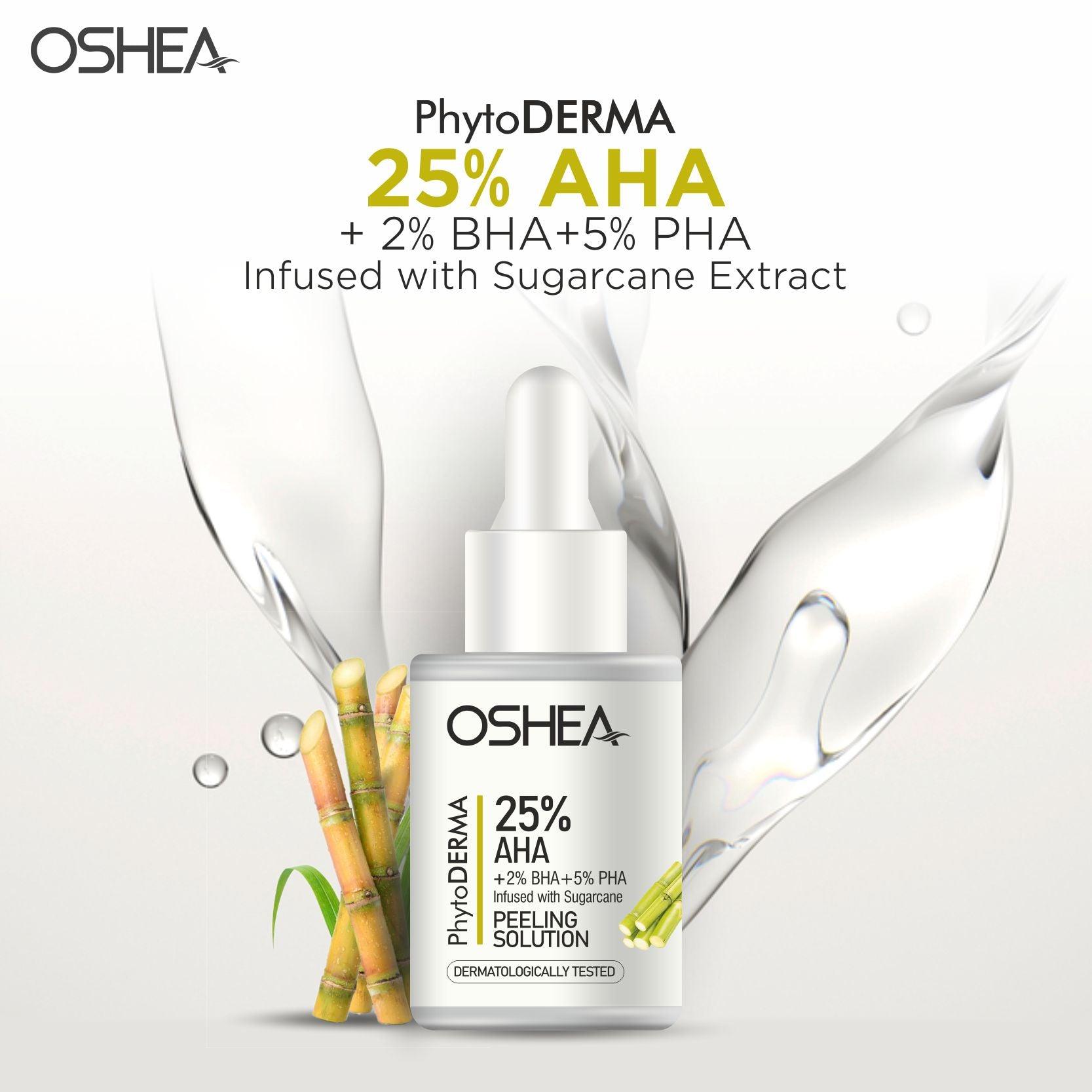 Face Peeling Solution - 25% AHA + 2% BHA + 5% PHA infused with sugarcane