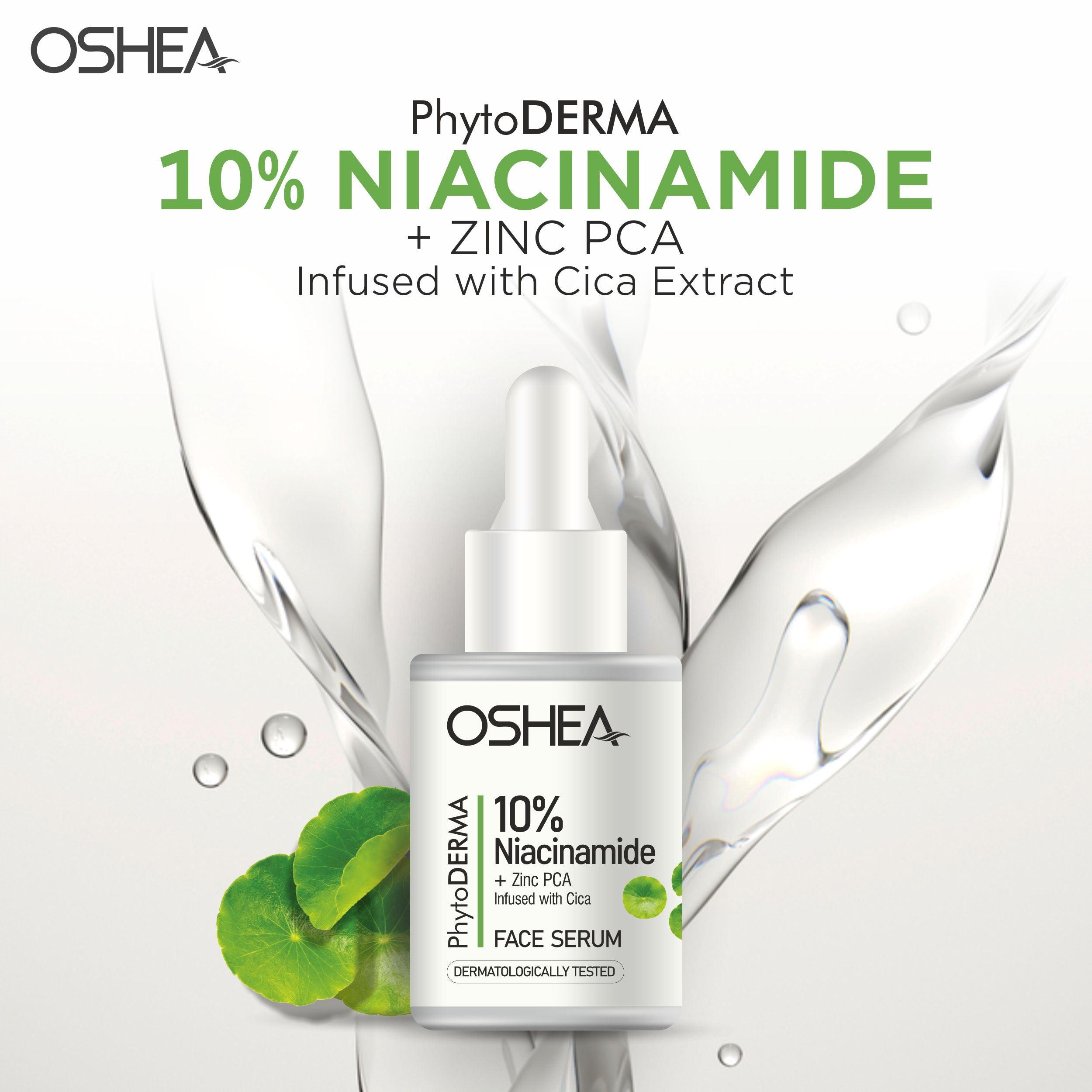 Face Serum - 10% Niacinamide + Zinc PCA infused with Cica