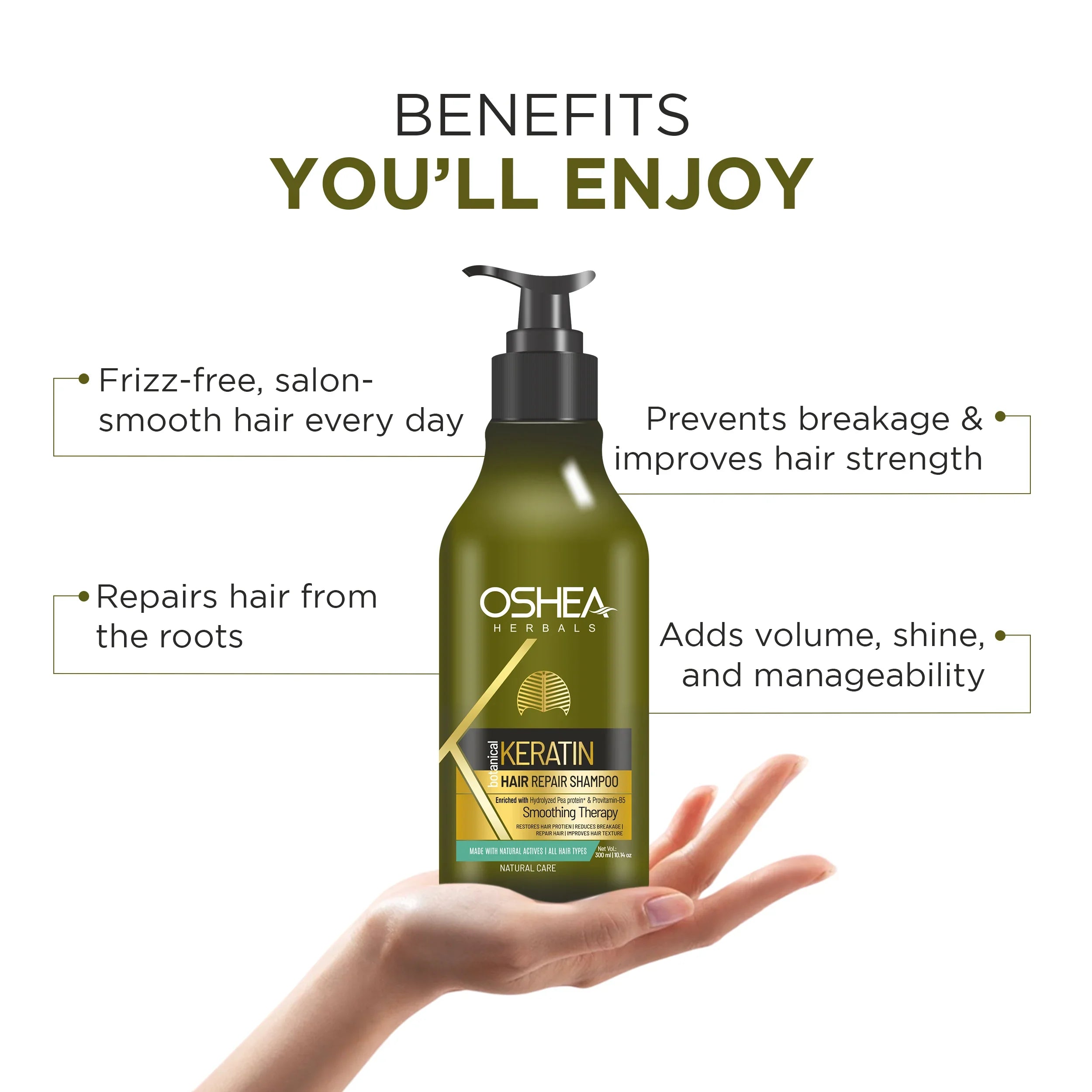 Keratin Hair Repair Shampoo