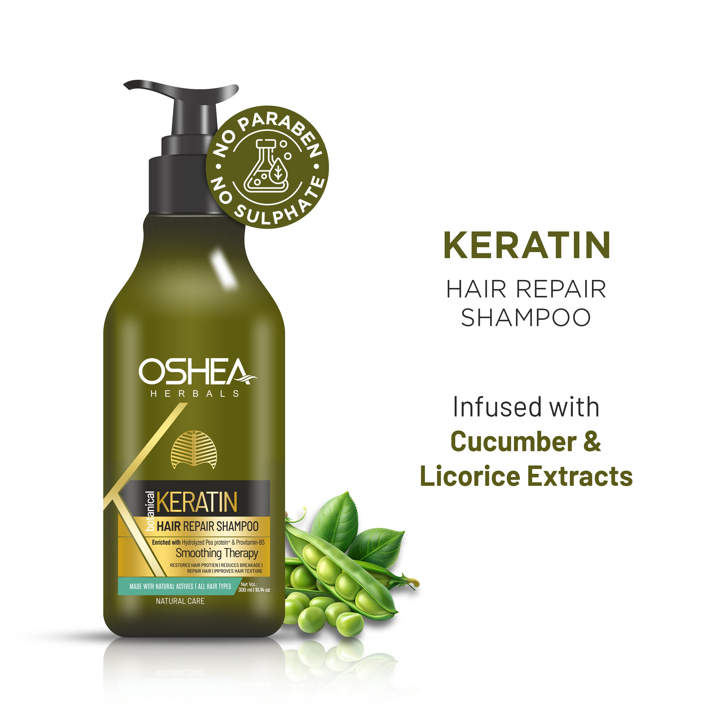 Keratin Hair Repair Shampoo
