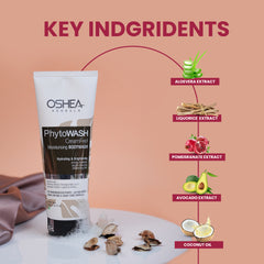 Key Indgridents Phytowash CreamFeel Mosturizing Body Wash Oshea Herbals