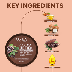 Key Ingredients Cocoa Butter Deep Moisturising Body Butter Oshea Herbals