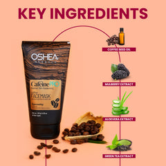 Key ingredients Cafeine-Pro Face Mask Oshea Herbals