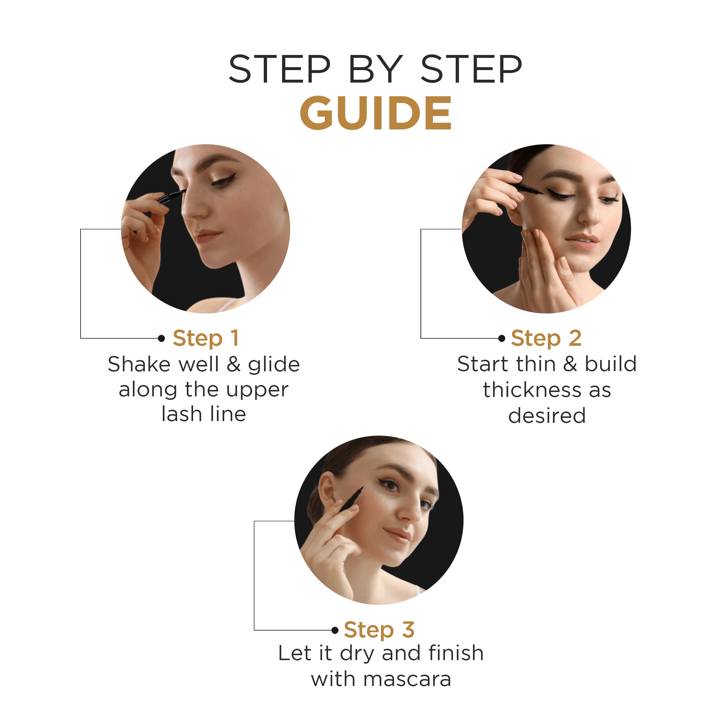 Liquid Eye Liner Pen Black - 0.9 ml