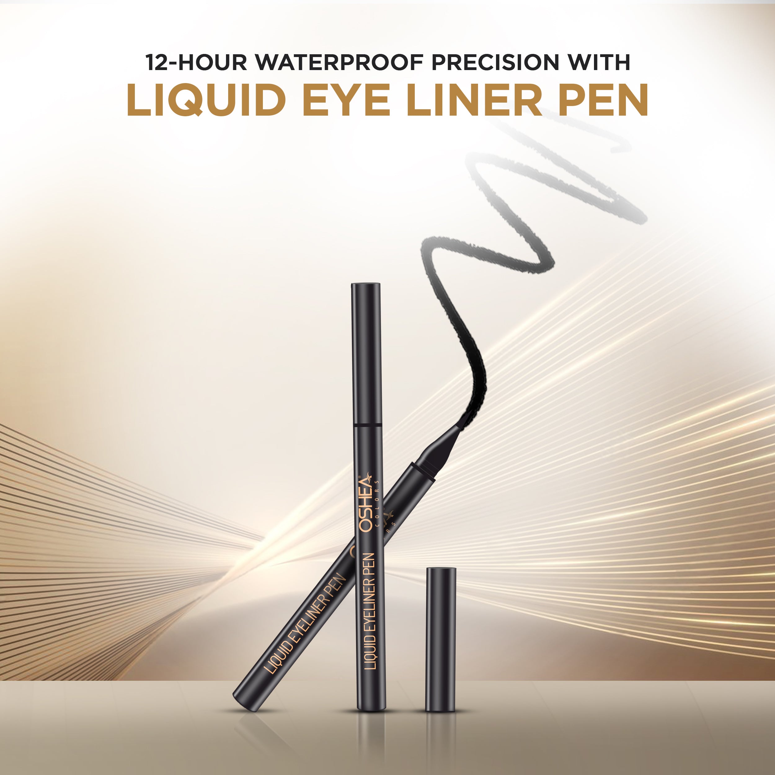 Liquid Eye Liner Pen Black - 0.9 ml