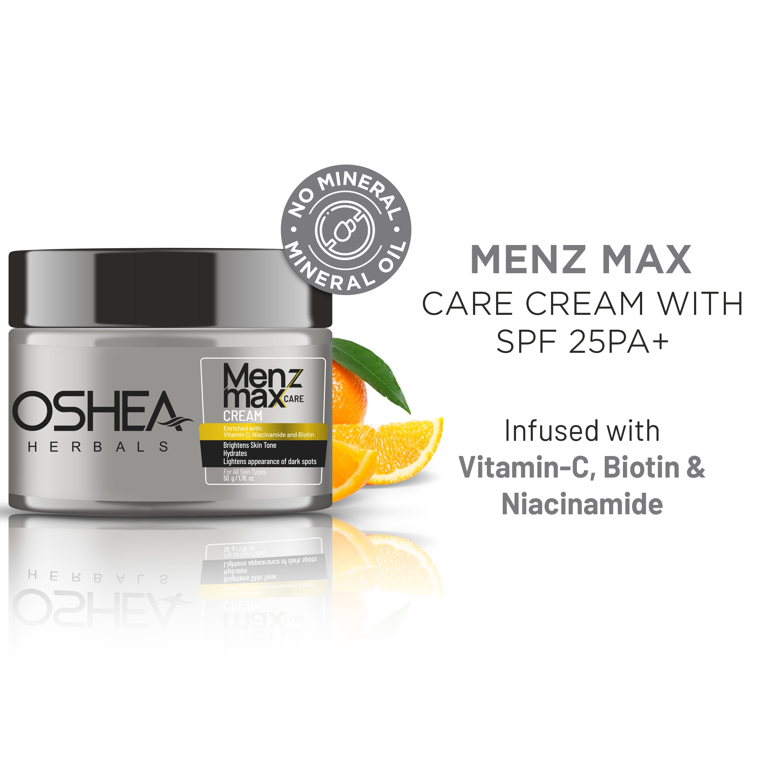Menz Max Care Cream With SPF 25PA+
