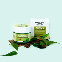 NeemPure Anti Pimple Acne Facepack Jar Oshea Herbals