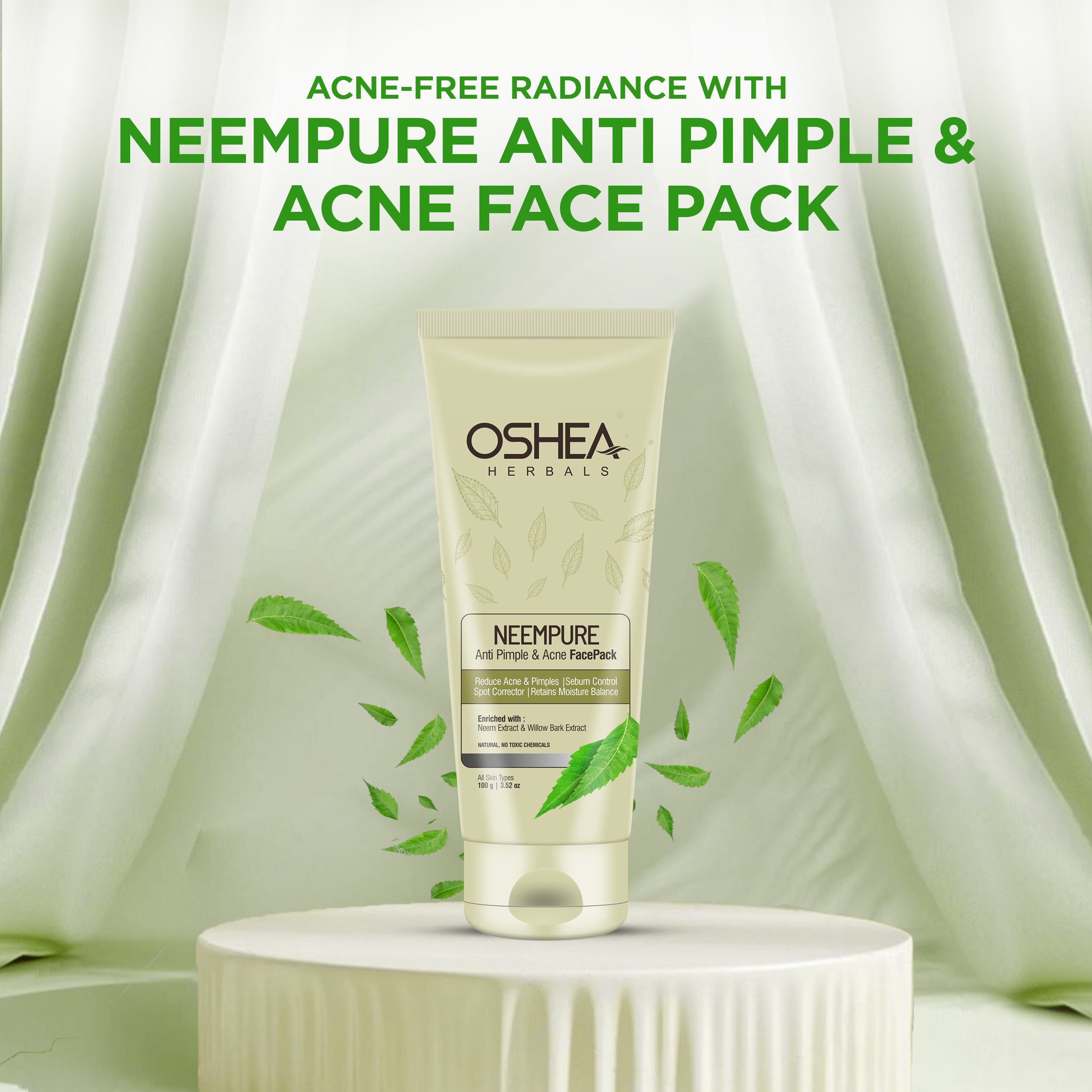 NeemPure Anti Pimple & Acne Facepack(Tube)