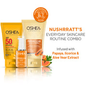 Nushrratt's Everyday Skincare Routine Combo - Cleanse, Treat & Protect (3-Step Daily Routine)