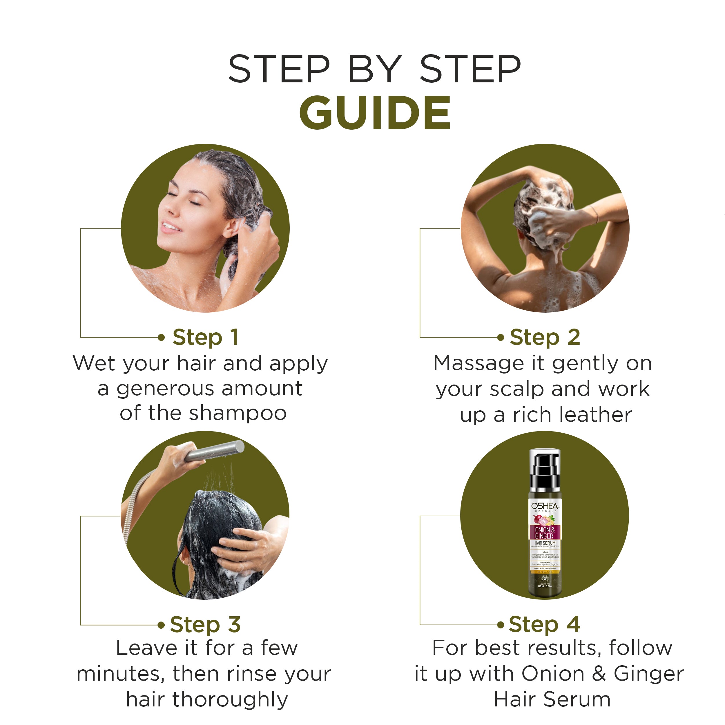 Onion And Ginger Hair Growth Shampoo