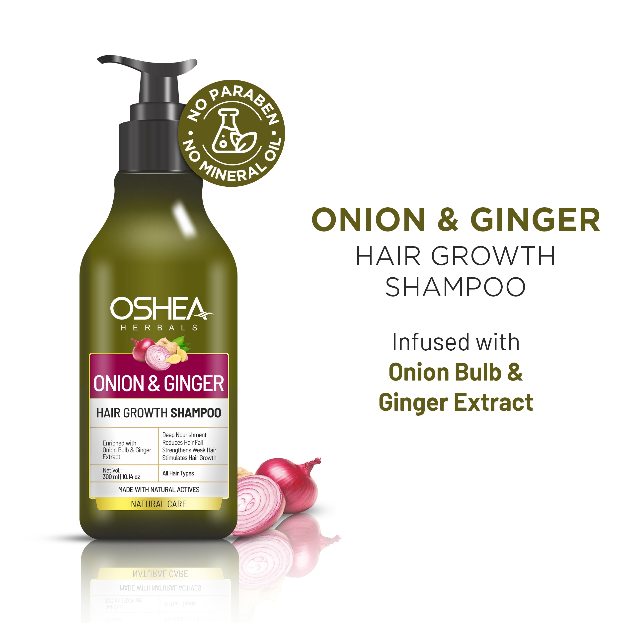 Onion And Ginger Hair Growth Shampoo