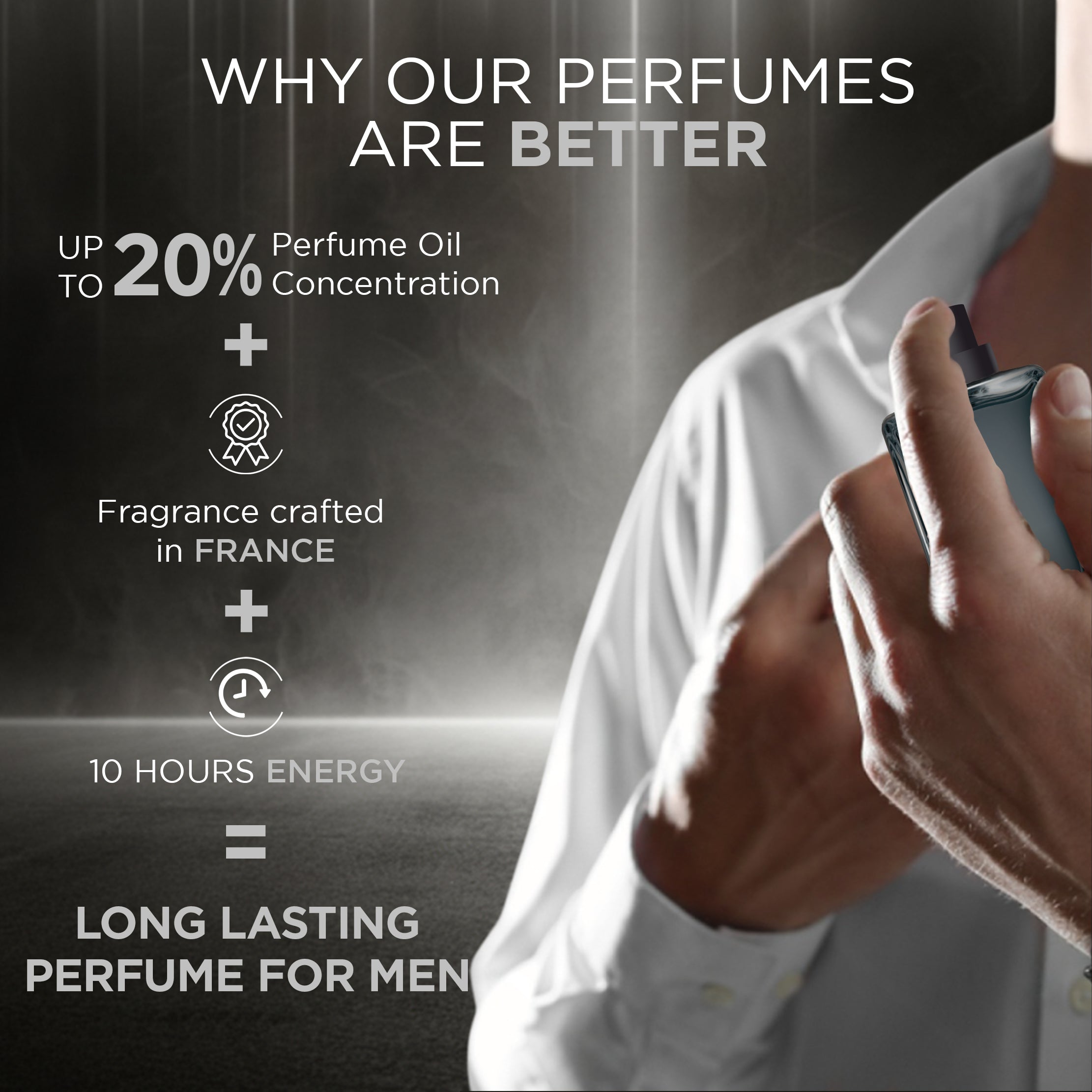 Eau De Parfum Black Rock Perfume for Men & Women