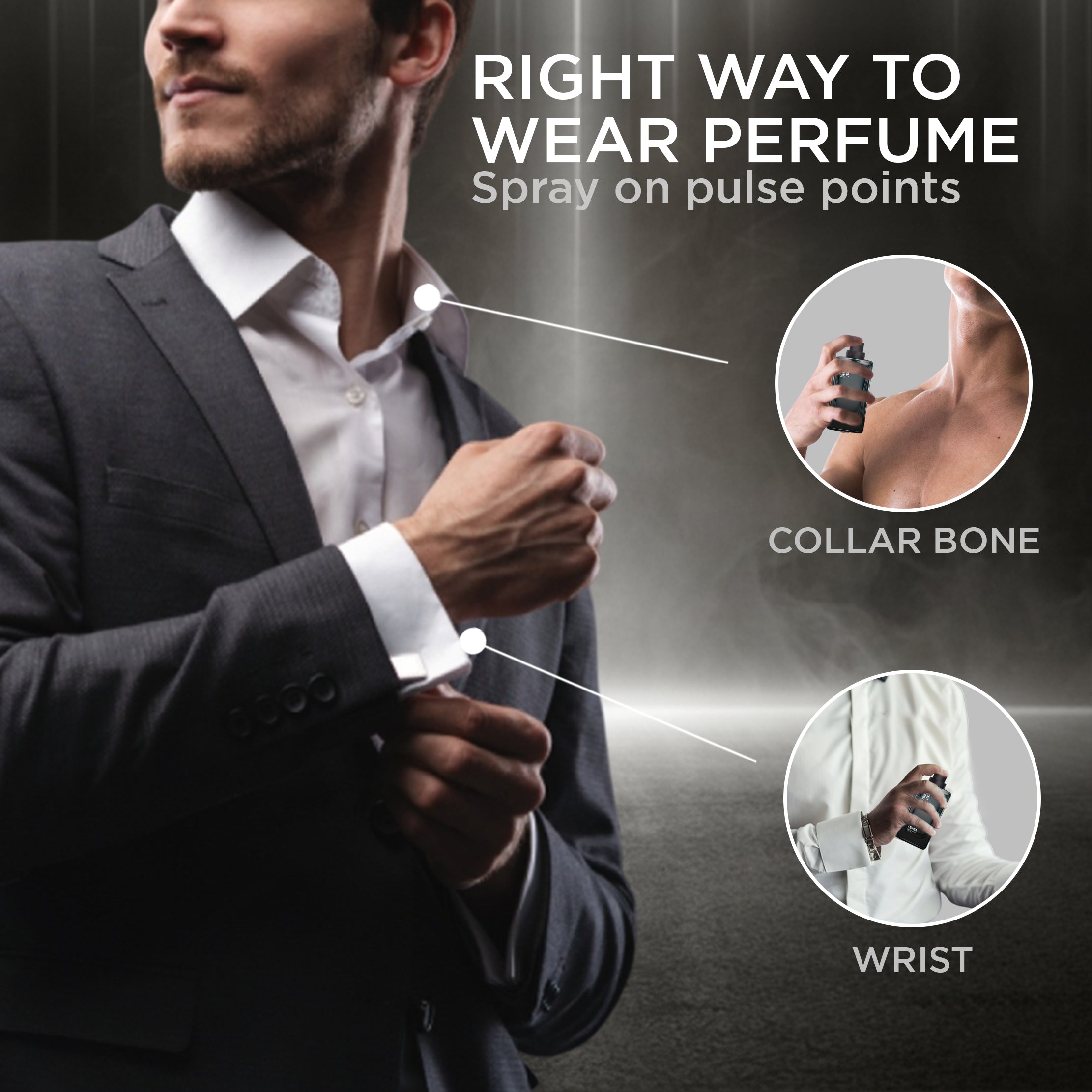 Eau De Parfum Black Rock Perfume for Men & Women