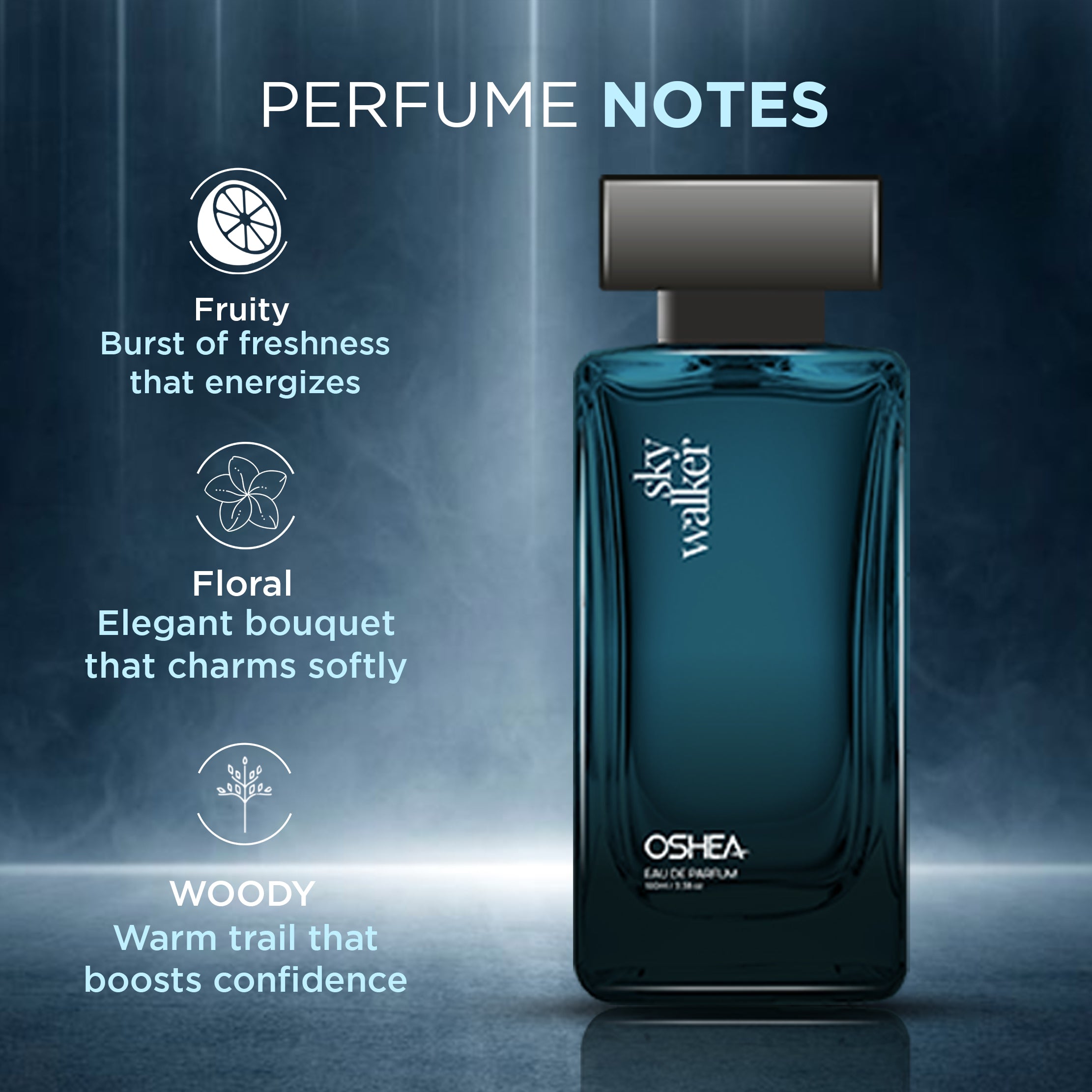 Eau De Parfum Sky Walker Perfume for Men & Women