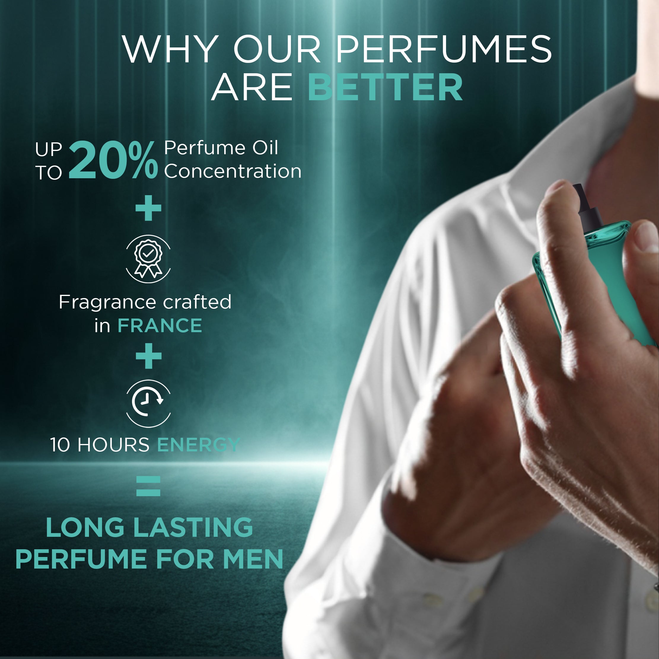 Eau De Parfum Icy Haze Perfume for Men & Women