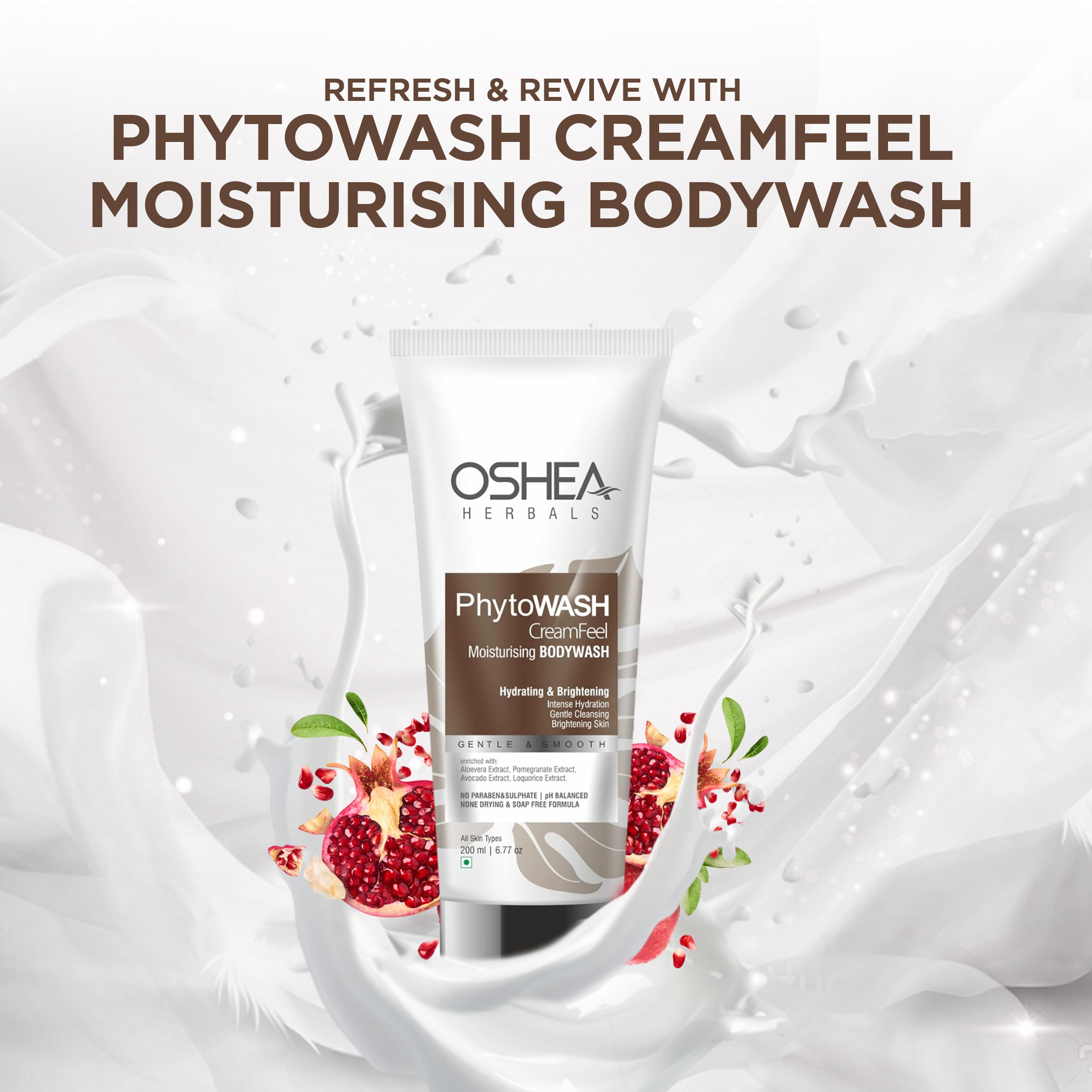 Phytowash CreamFeel Mosturizing BodyWash