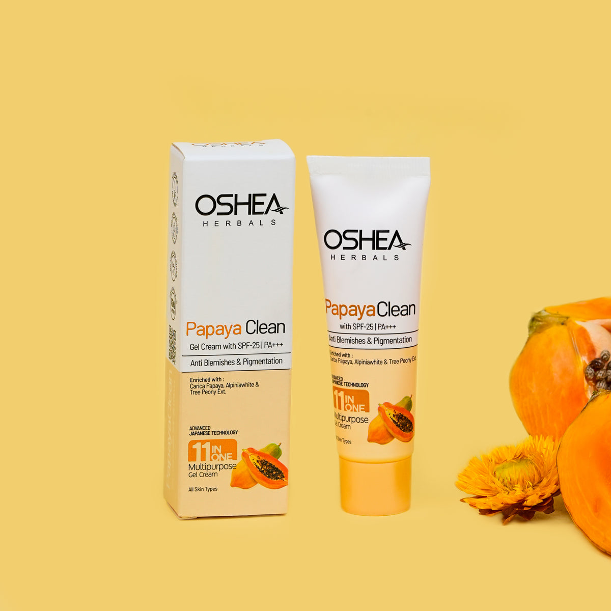 Papaya Clean 11 in One Gel Cream with SPF-25 | PA+++