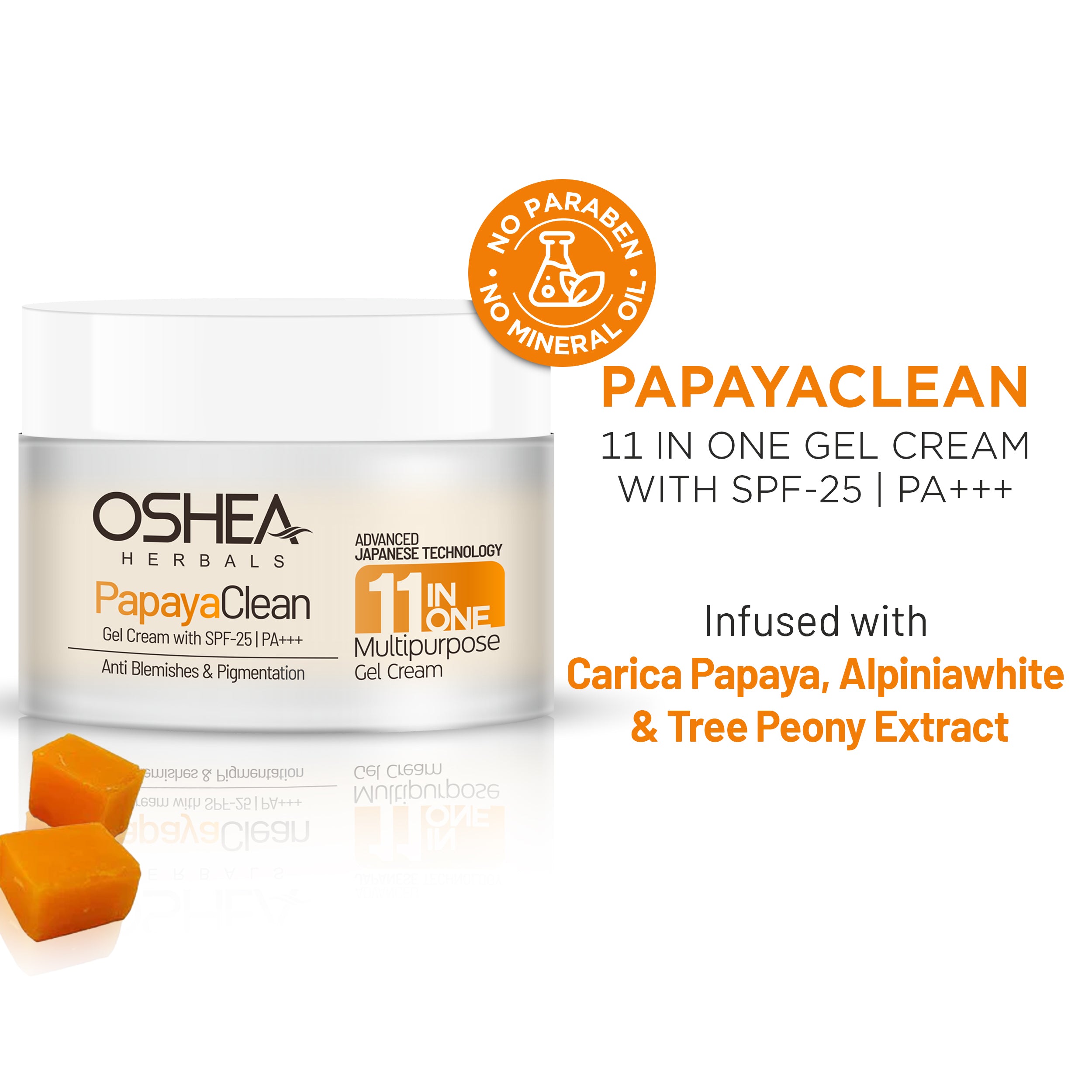 Papaya Clean 11 in One Gel Cream with SPF-25 | PA+++