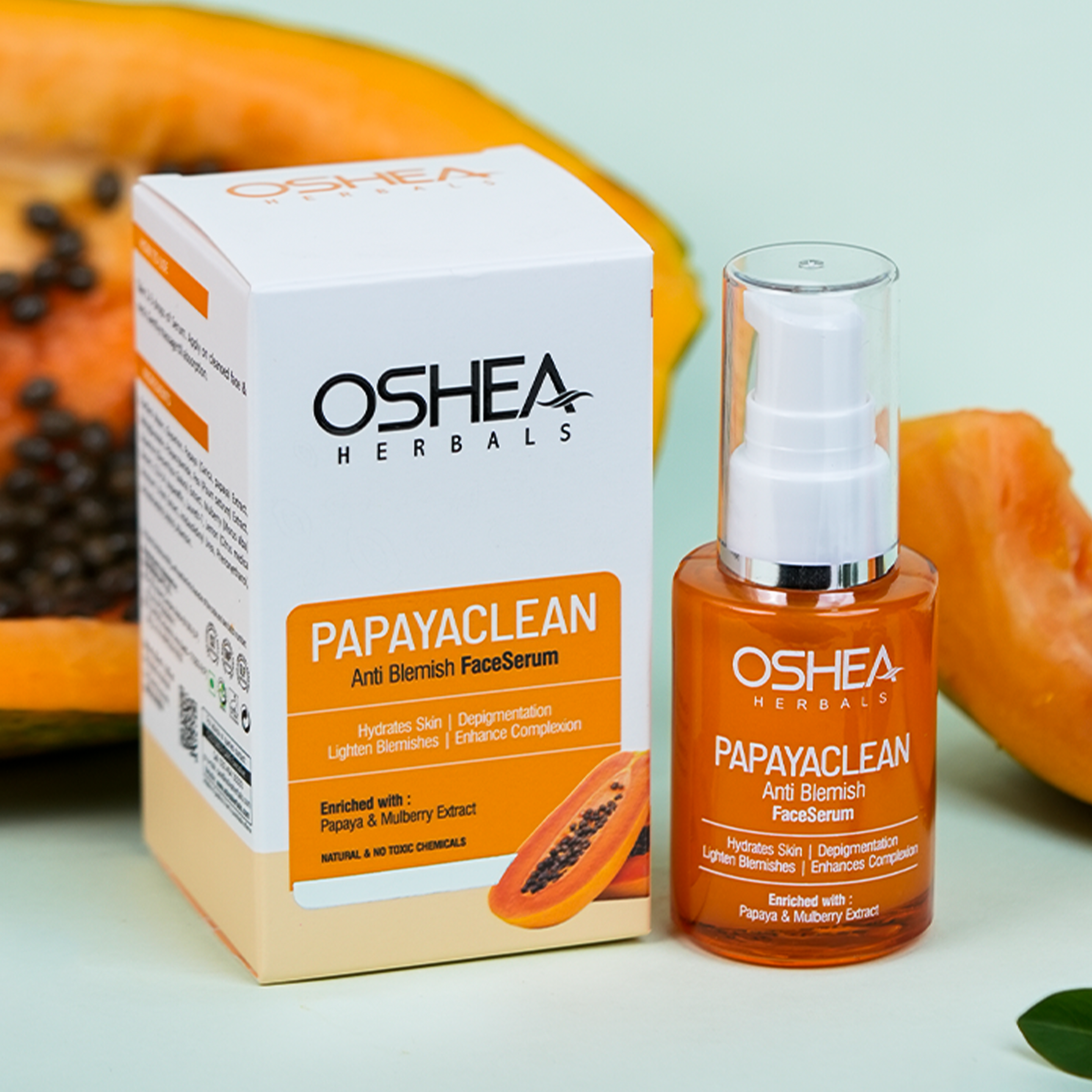Papayaclean Anti Blemishes Face Serum Oshea Herbals